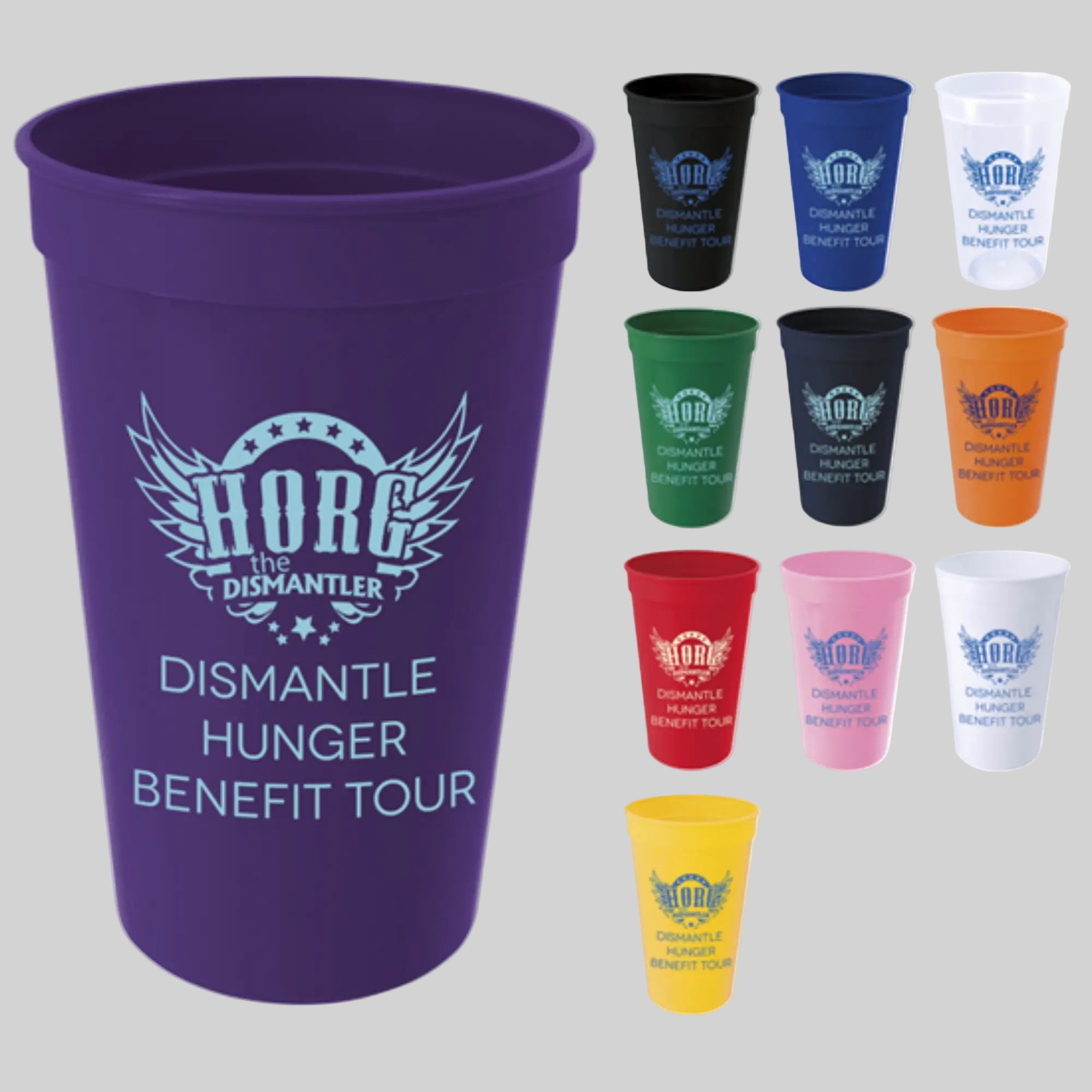 22 oz Stadium Cup Colors
