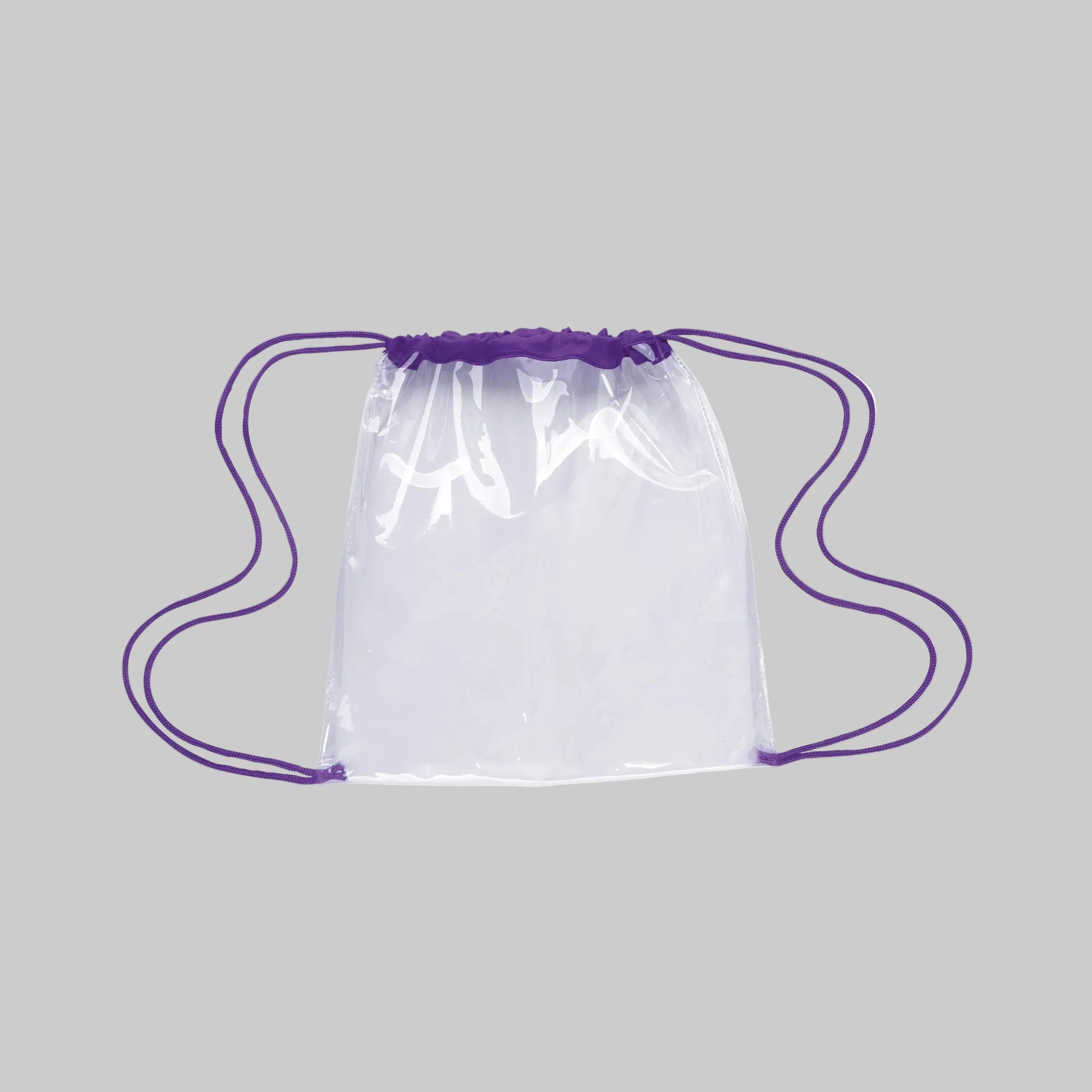 Clear Game Drawstring Backpack