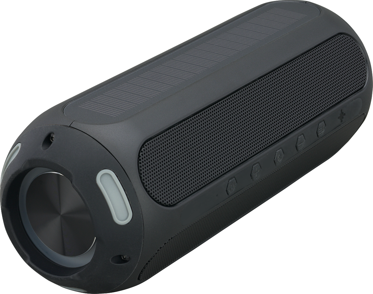 Black Urban Peak® 20W TWS Party Barrel Wireless Speaker plain
