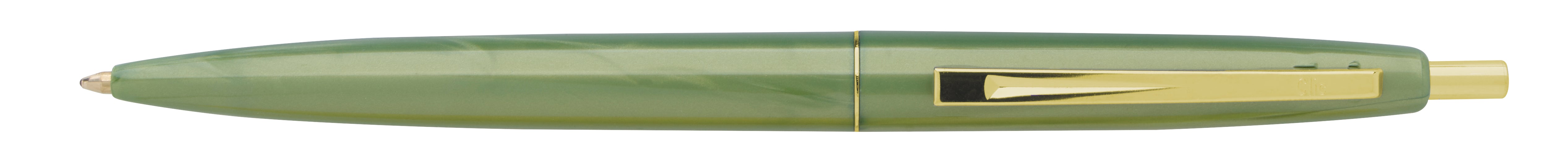 Metallic Green Clic™ Gold Pen plain
