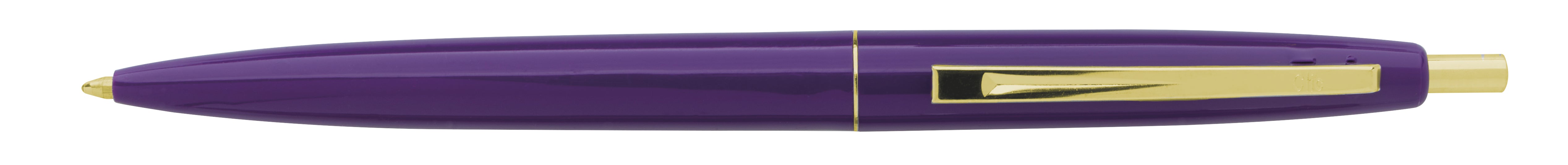 Purple Clic™ Gold Pen plain