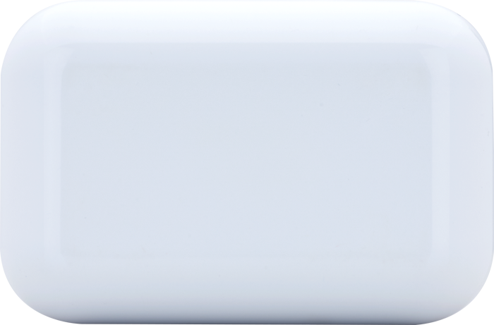 White Forte TWS Wireless Earbuds and Charger Case plain