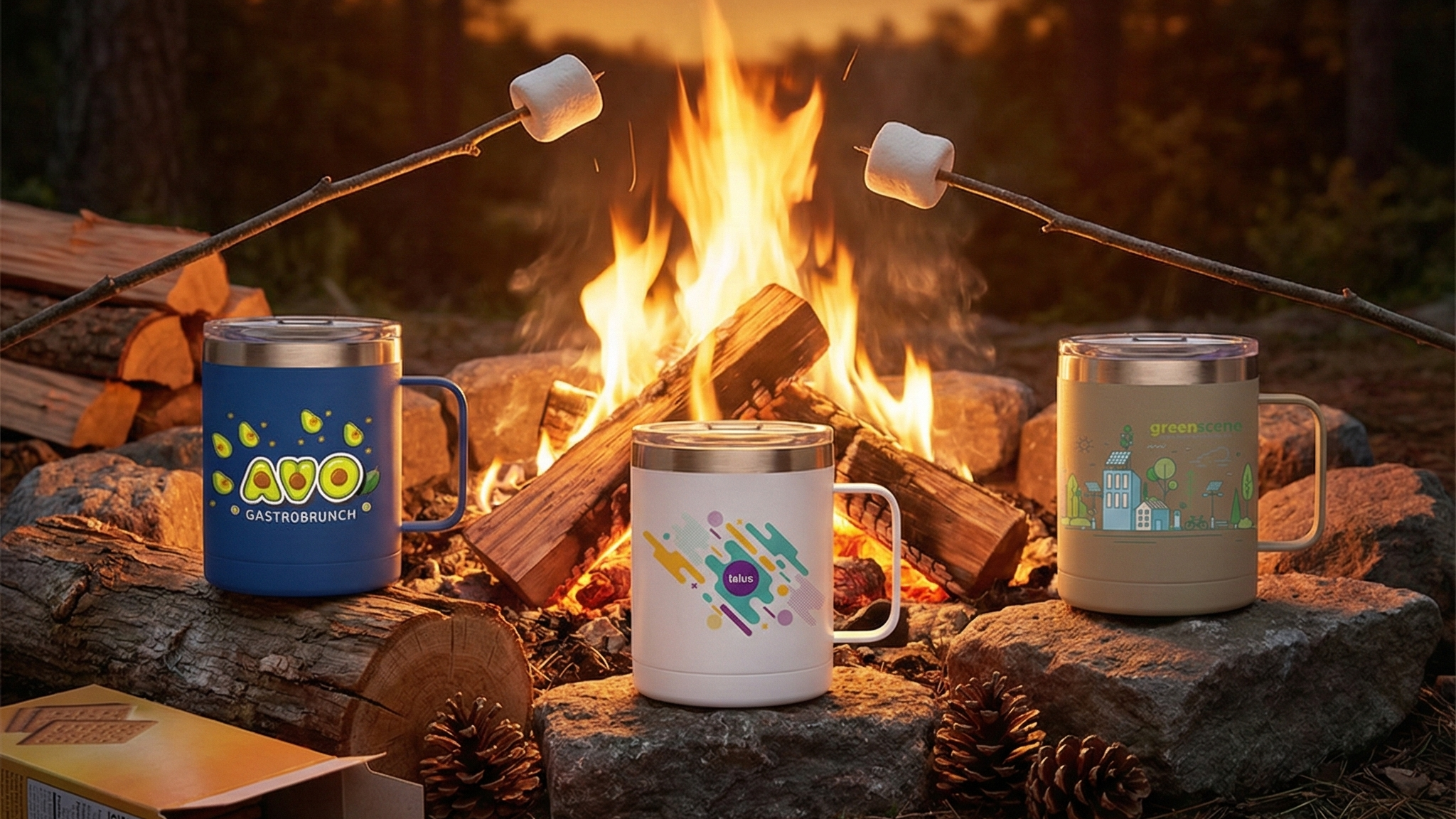 promotional coffee mugs for trade shows