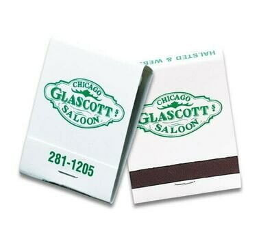 Matchbooks with 20 Sticks