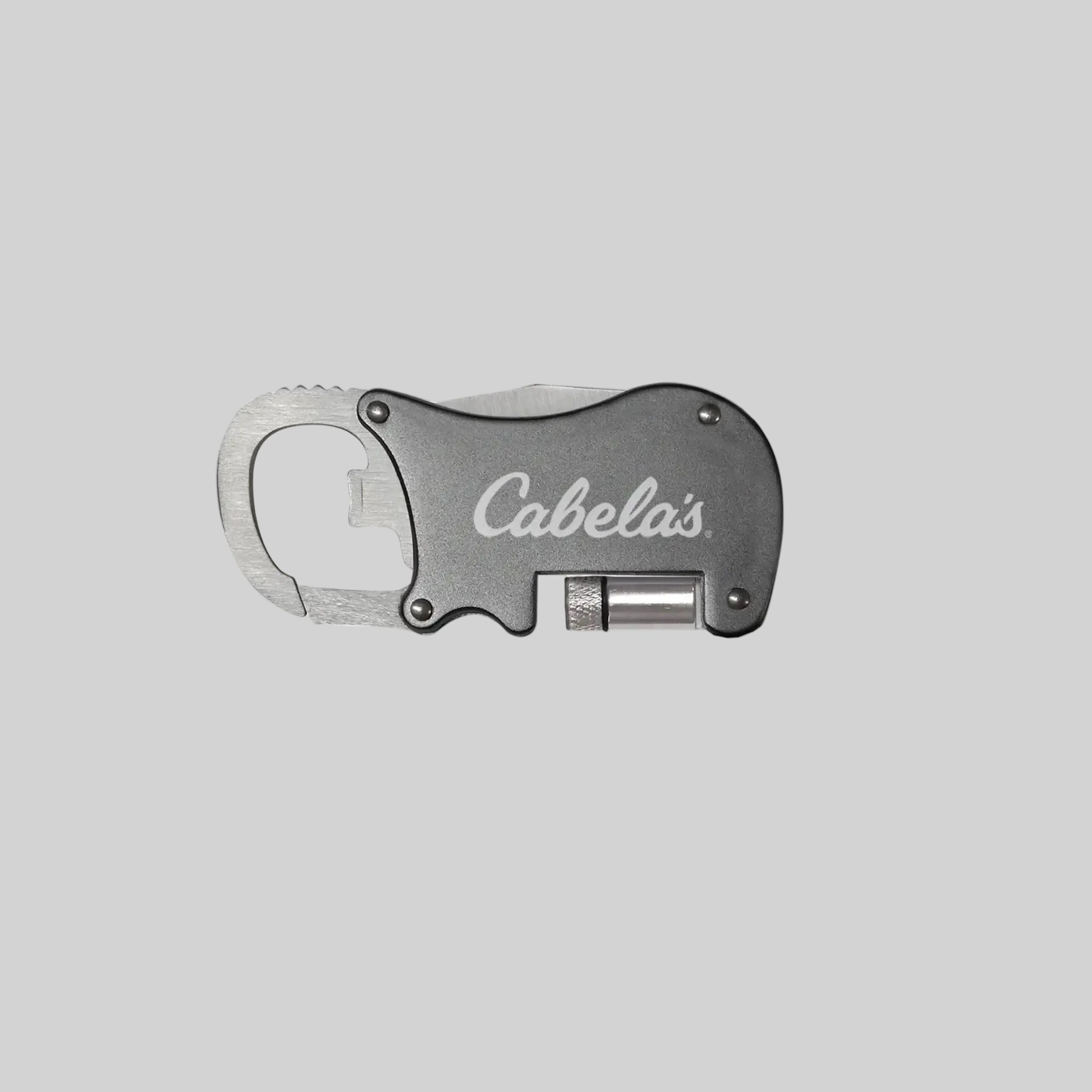Multi-Tool Carabiner with LED Light