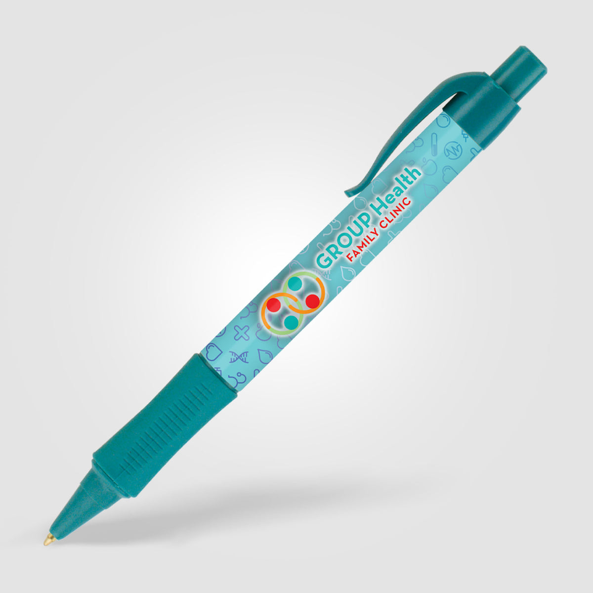Vision Bright Grip Retractable Ballpoint Pen