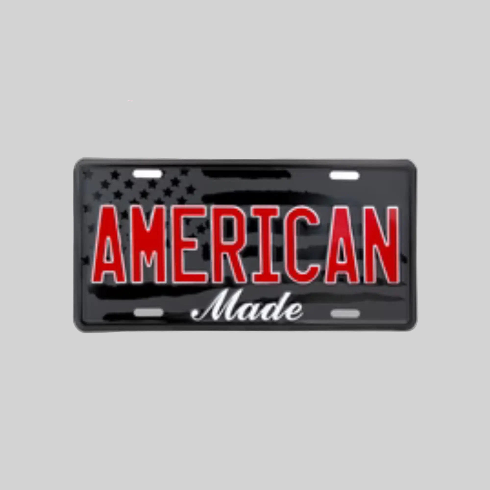 Embossed Aluminum Metal Standard License Plates