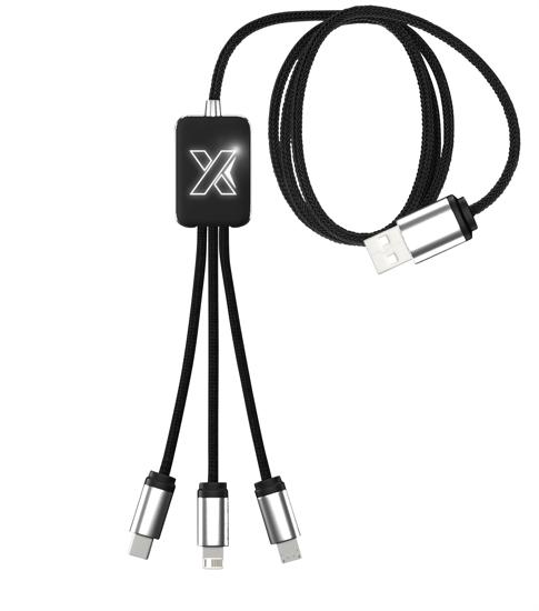 SCX Design 3-In-1 Travel Cable