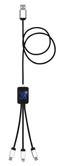 SCX Design 3-In-1 Travel Cable