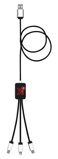 SCX Design 3-In-1 Travel Cable