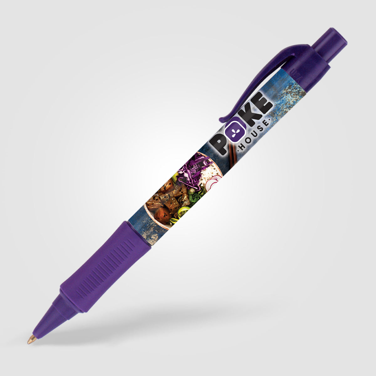 Vision Bright Grip Retractable Ballpoint Pen