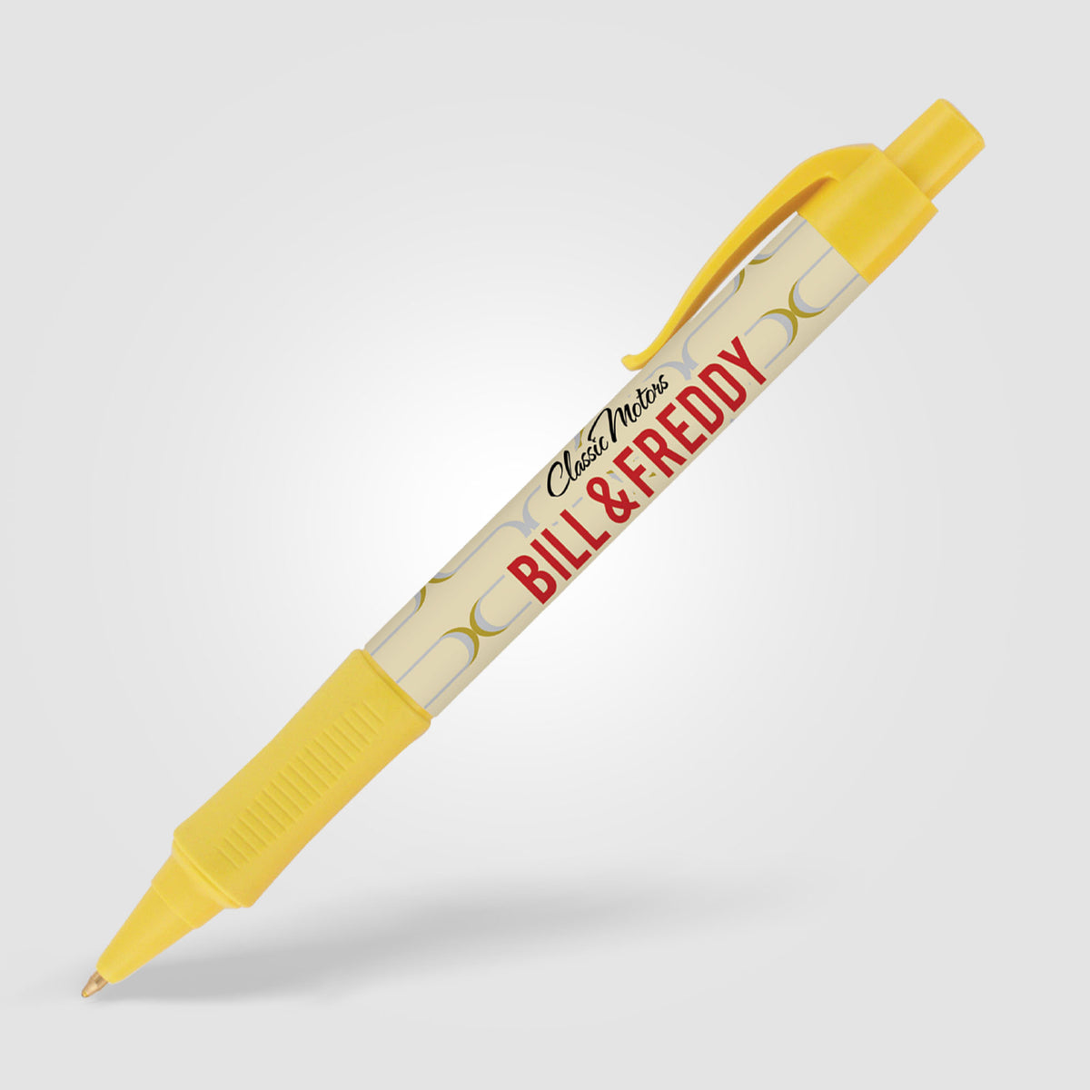 Vision Bright Grip Retractable Ballpoint Pen