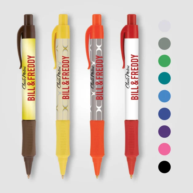 Vision Bright Grip Retractable Ballpoint Pen