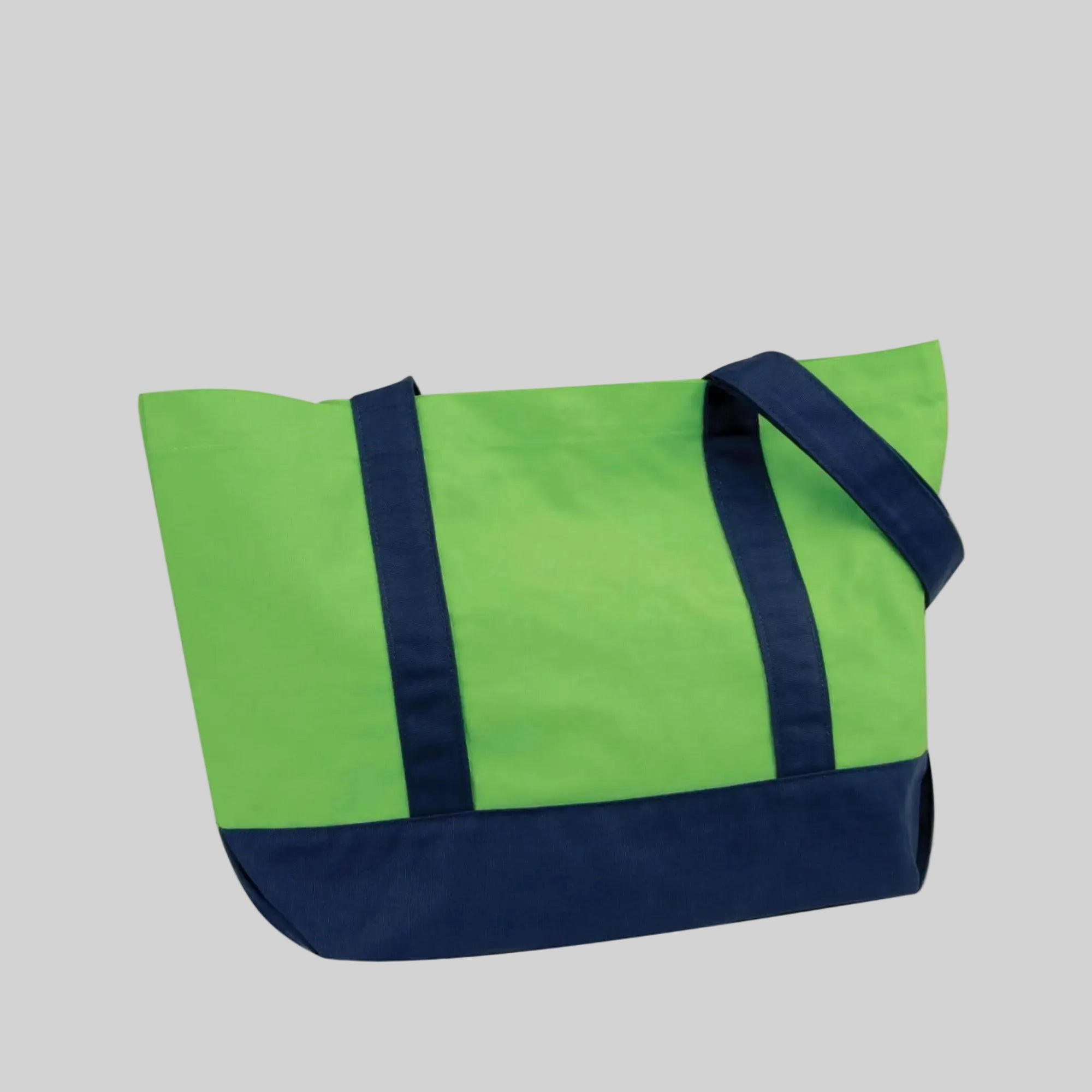 Snap Cotton Duck Canvas Snap Closure Tote Bag