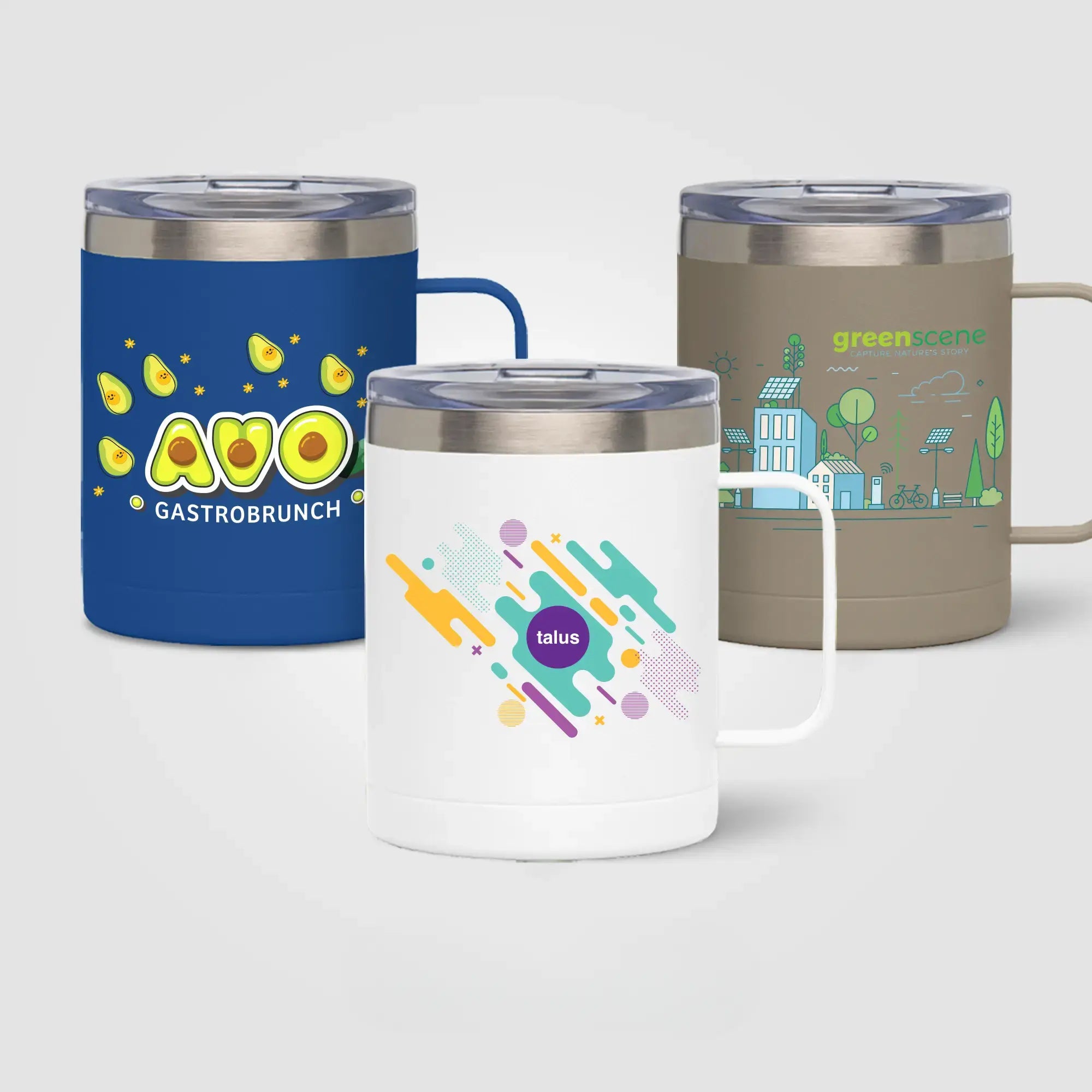 Glamping - 14 oz. Double-Wall Stainless Mug