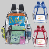 Clear Backpack - The Pen Guy
