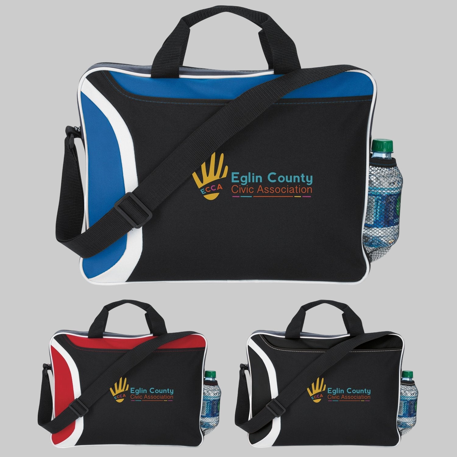 Pvc Briefcase Custom Printed Laptop Briefcases Bulk | Min. Order: 50 – The Pen Guy