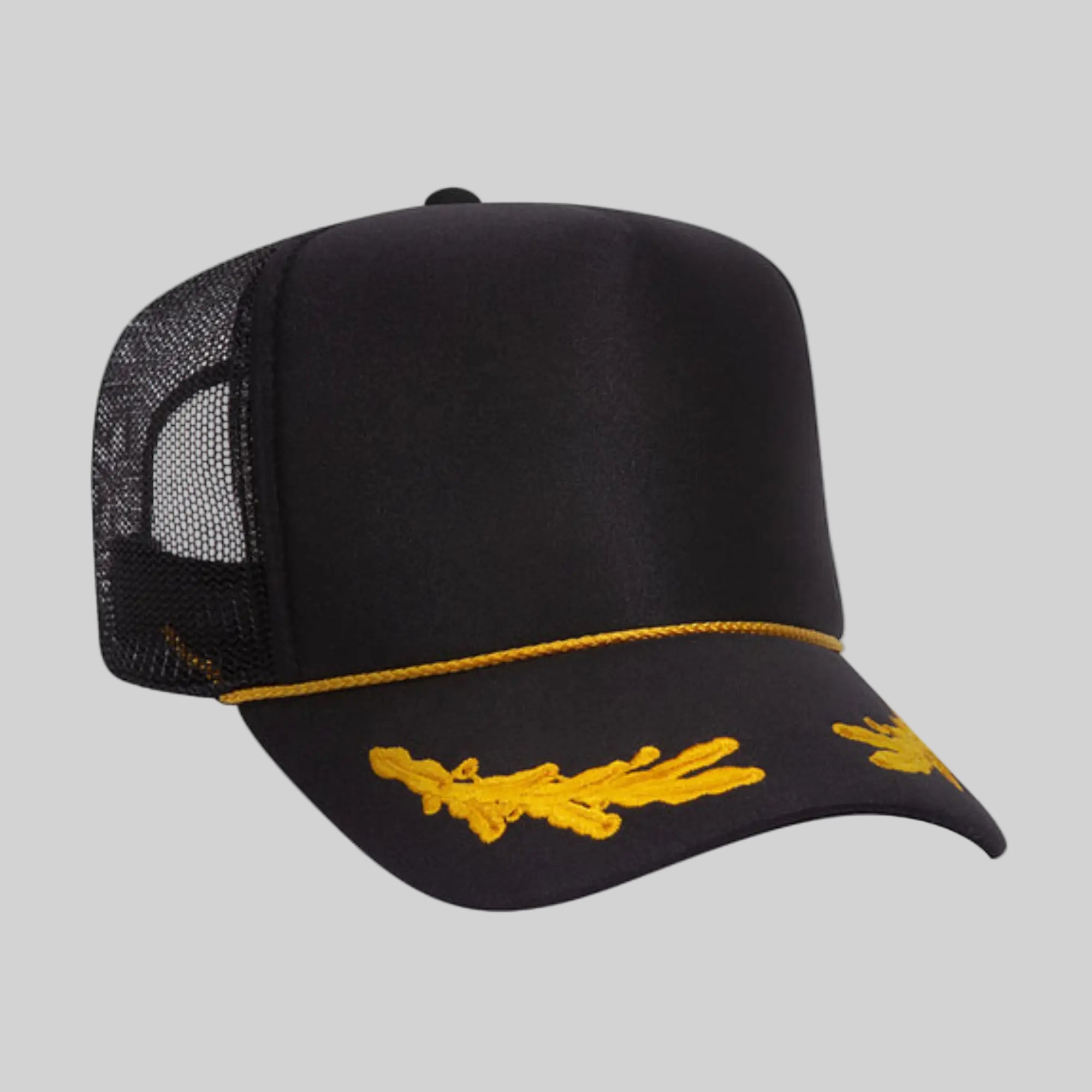 OTTO CAP 5 Panel High Crown Mesh Back Trucker Hat