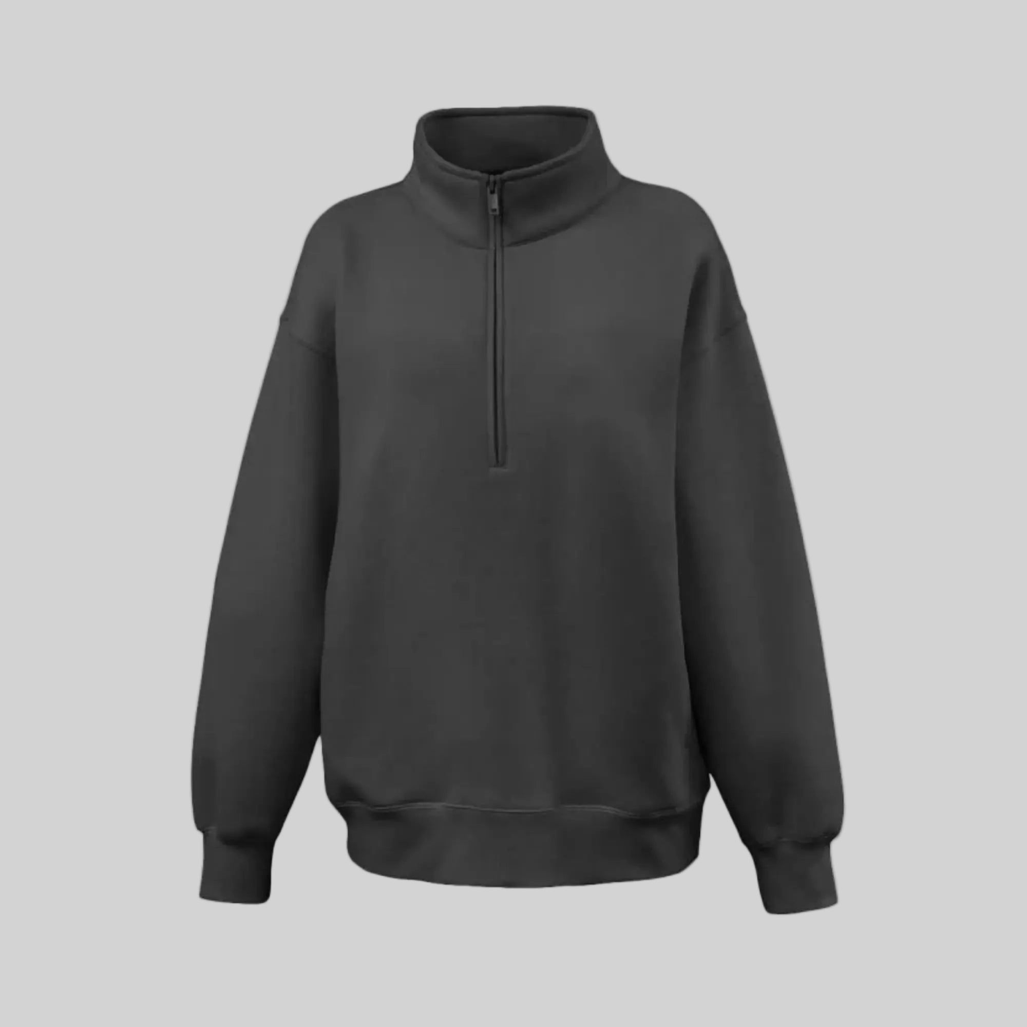 Pennant Brand Women's Oversize Half-Zip Fleece Pullover