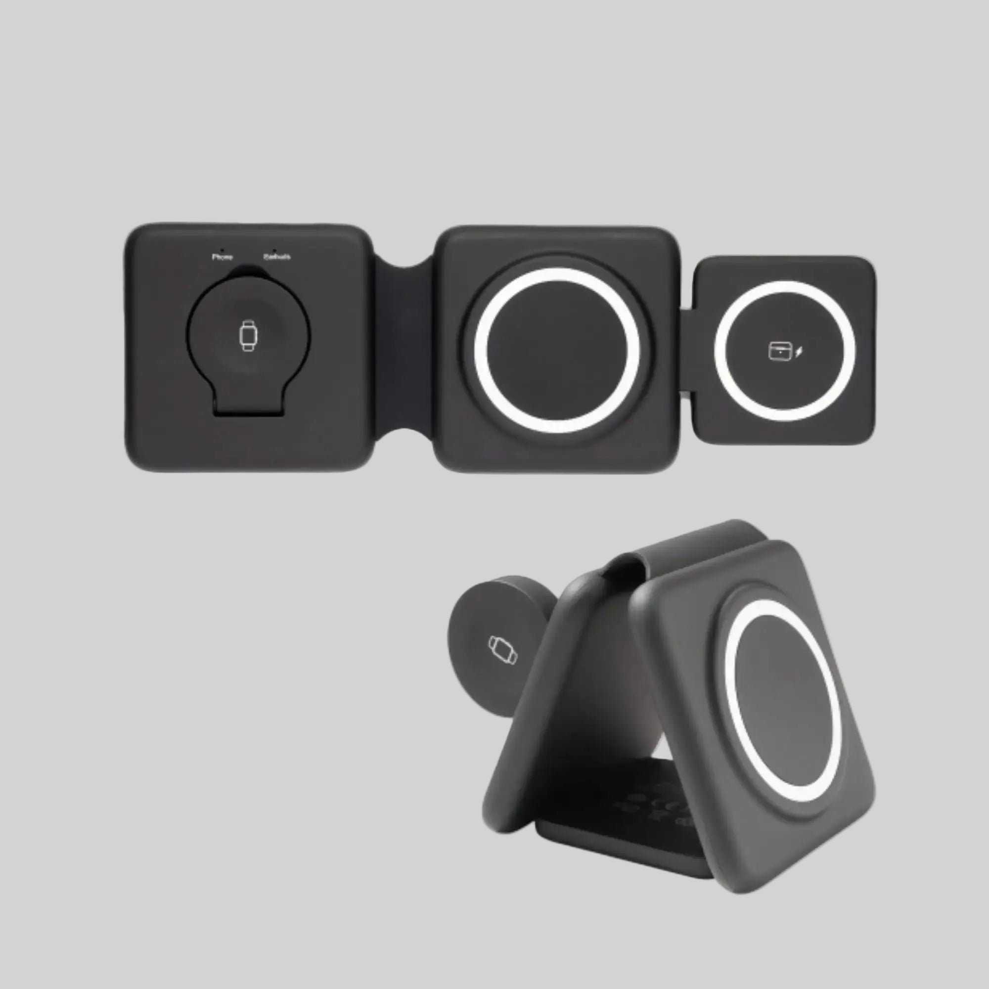 Bi-Fold MagSafe Travel Charging Station