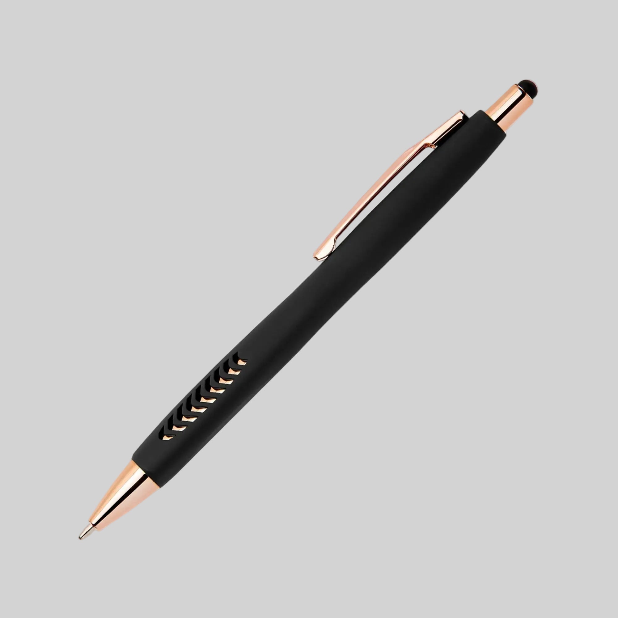 Avalon Rose Gold Soft-Touch Stylus Ballpoint Pen