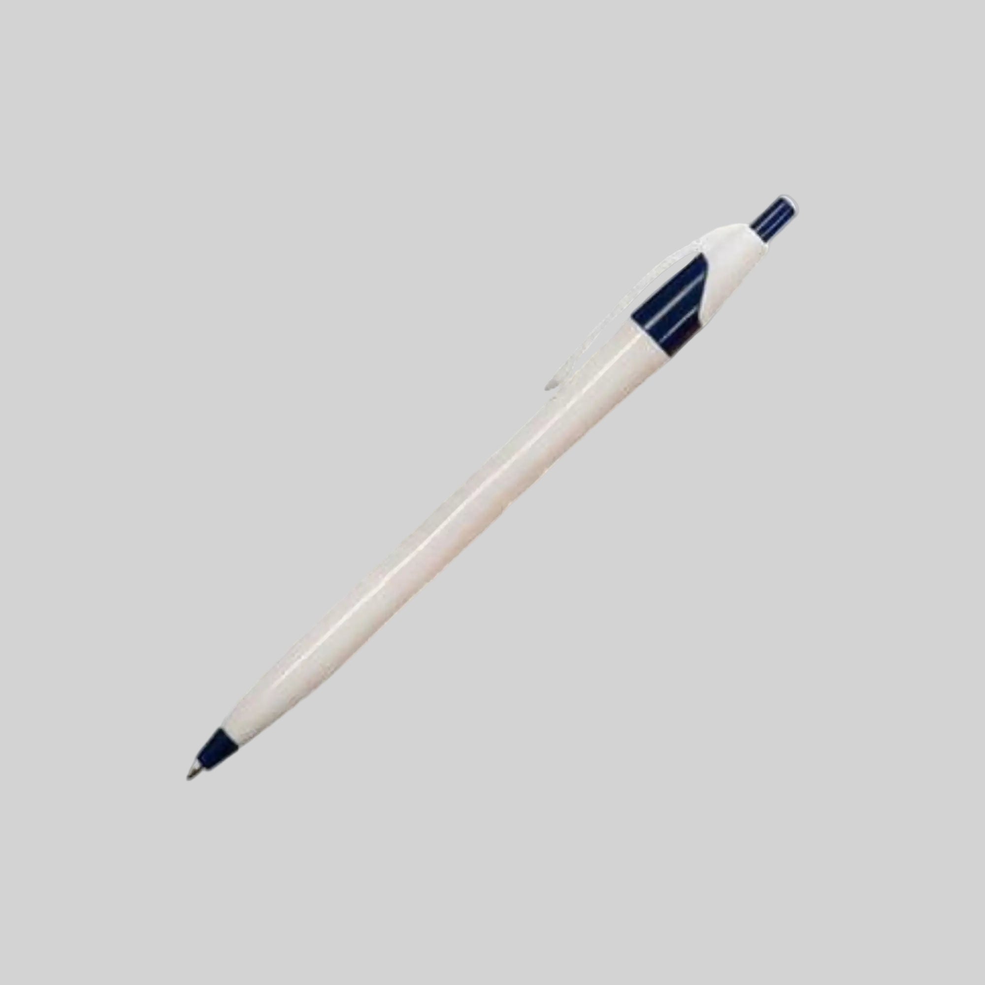Ultra Slimster Pen - White Barrel