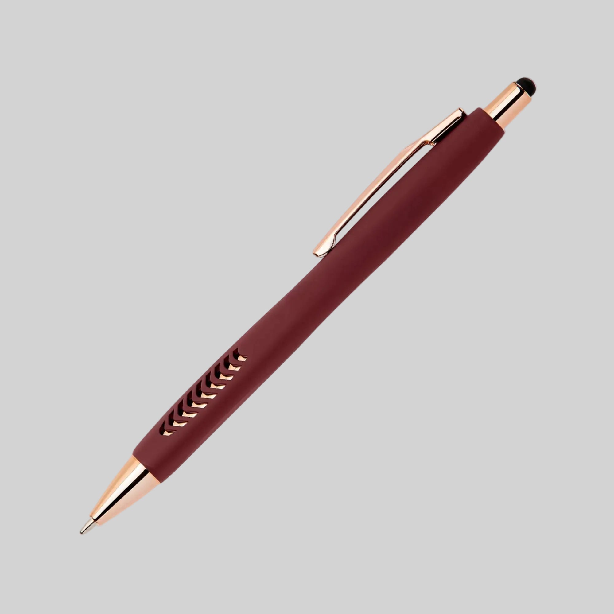 Avalon Rose Gold Soft-Touch Stylus Ballpoint Pen