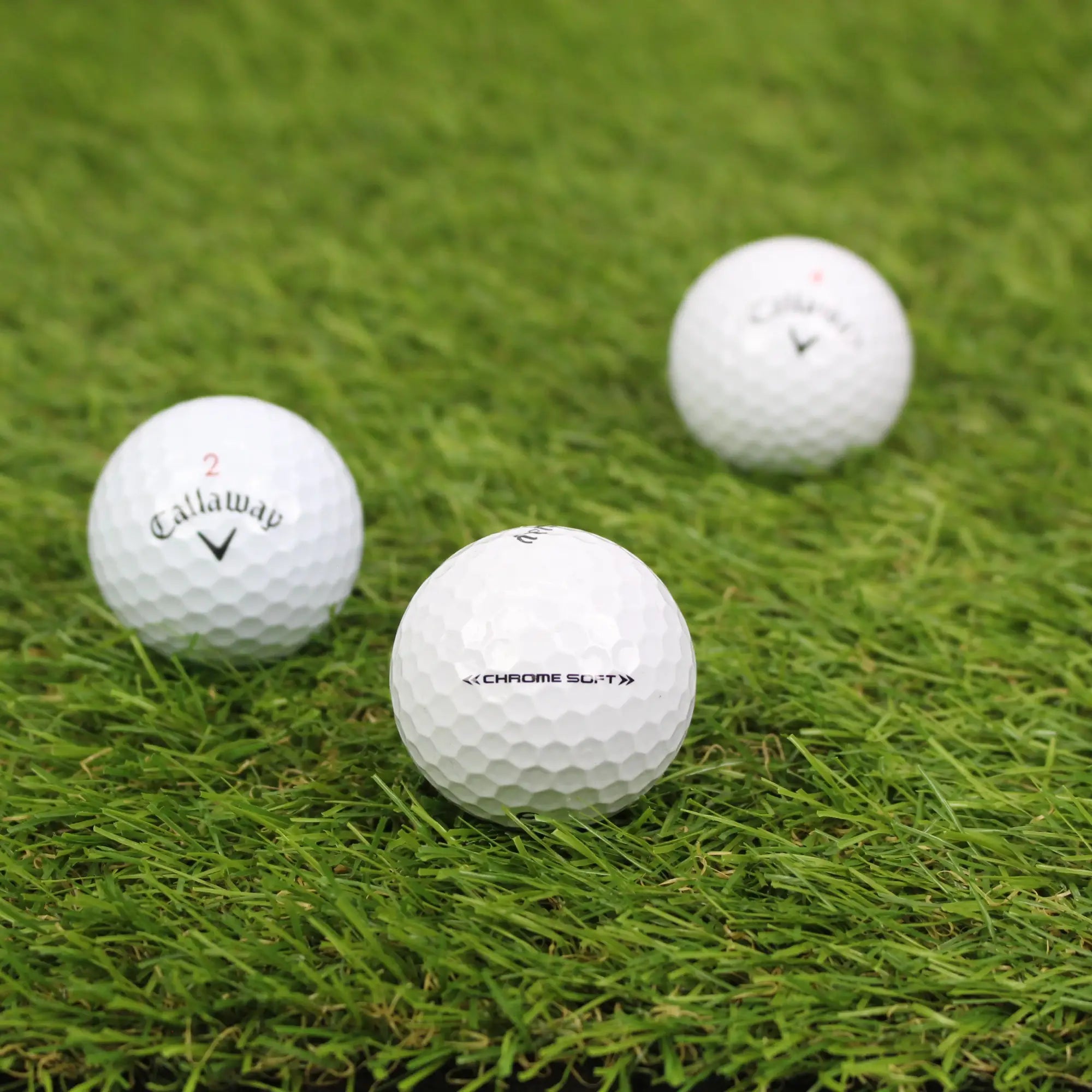 Custom Callaway Chrome Soft Golf Balls