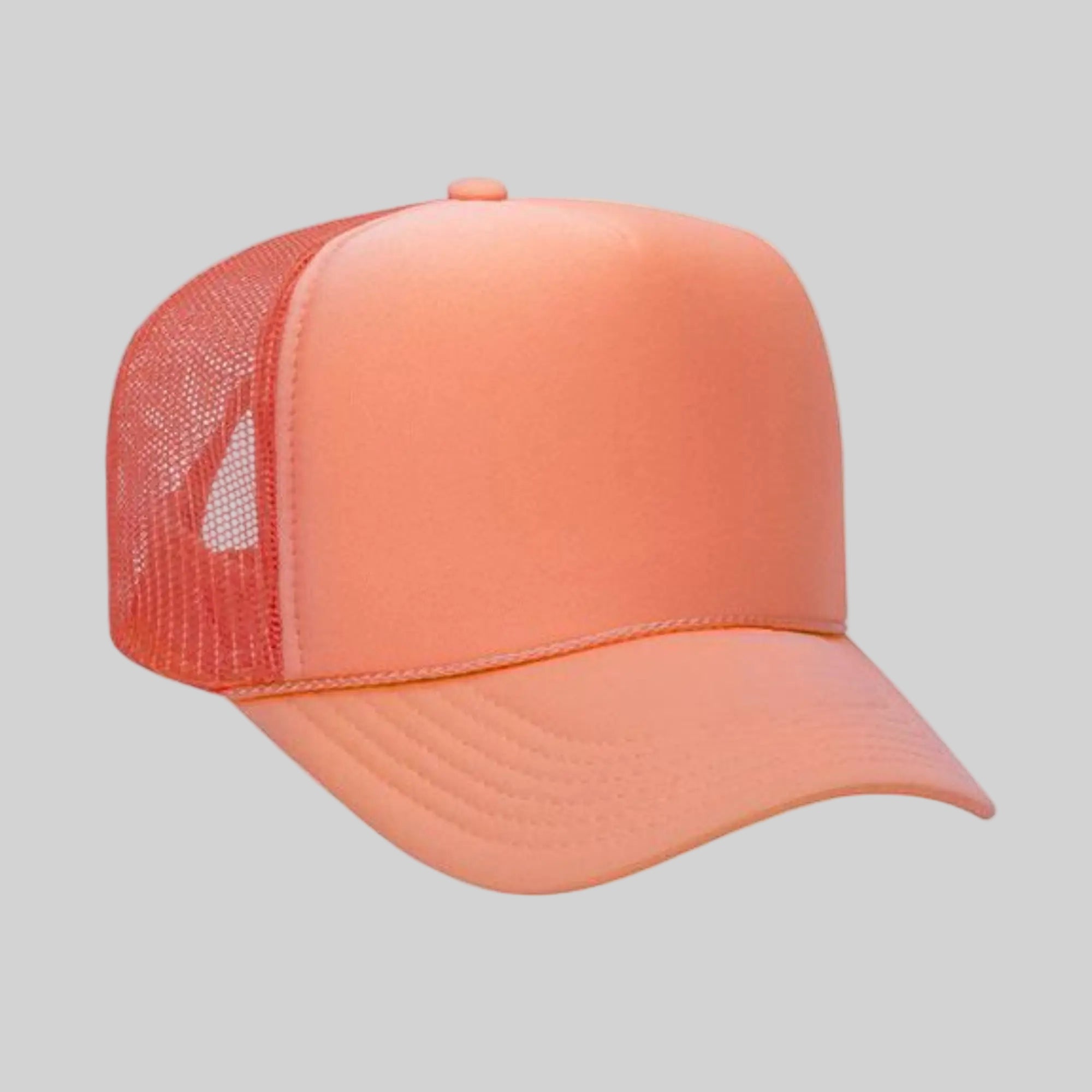 OTTO CAP 5 Panel High Crown Mesh Back Trucker Hat