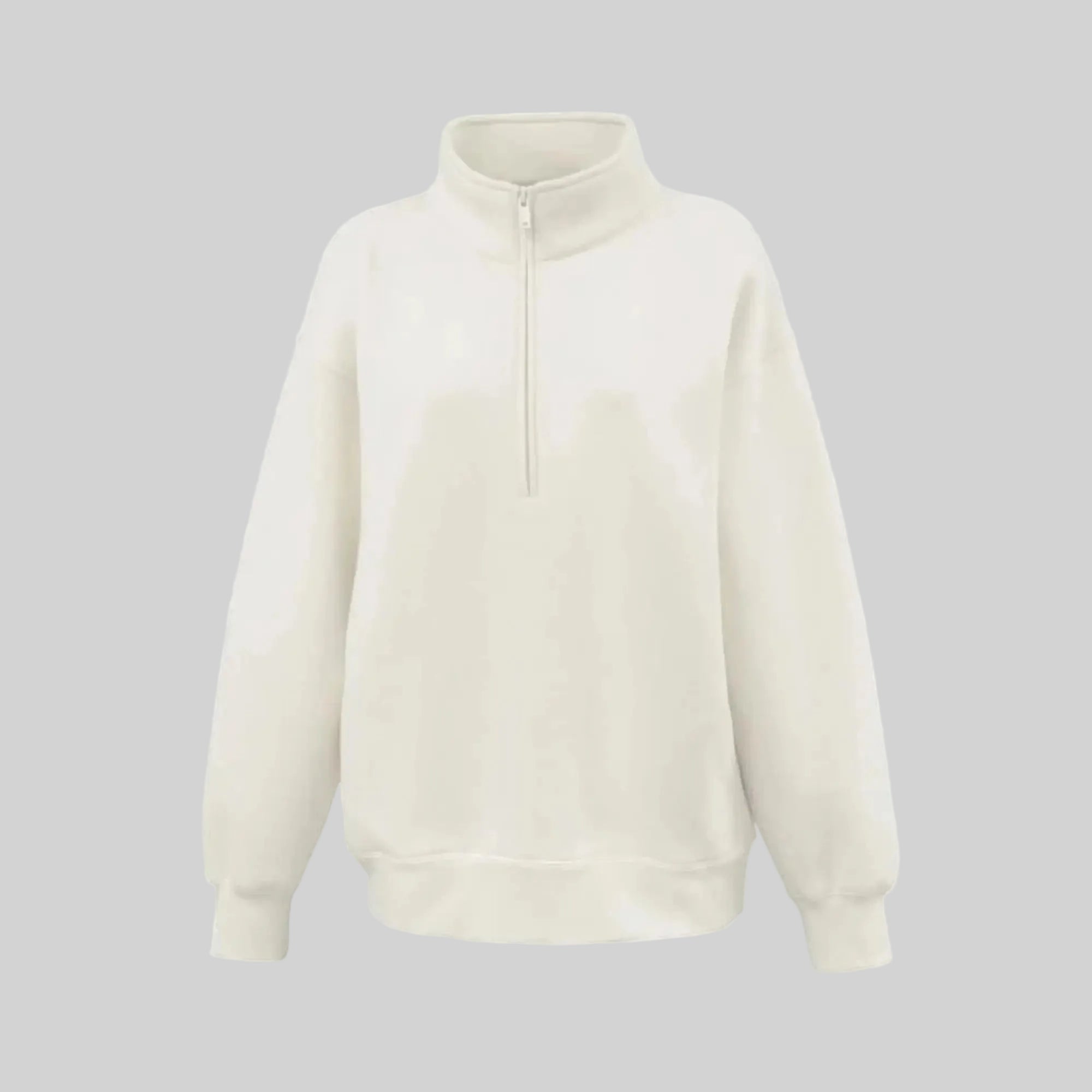 Pennant Brand Women's Oversize Half-Zip Fleece Pullover