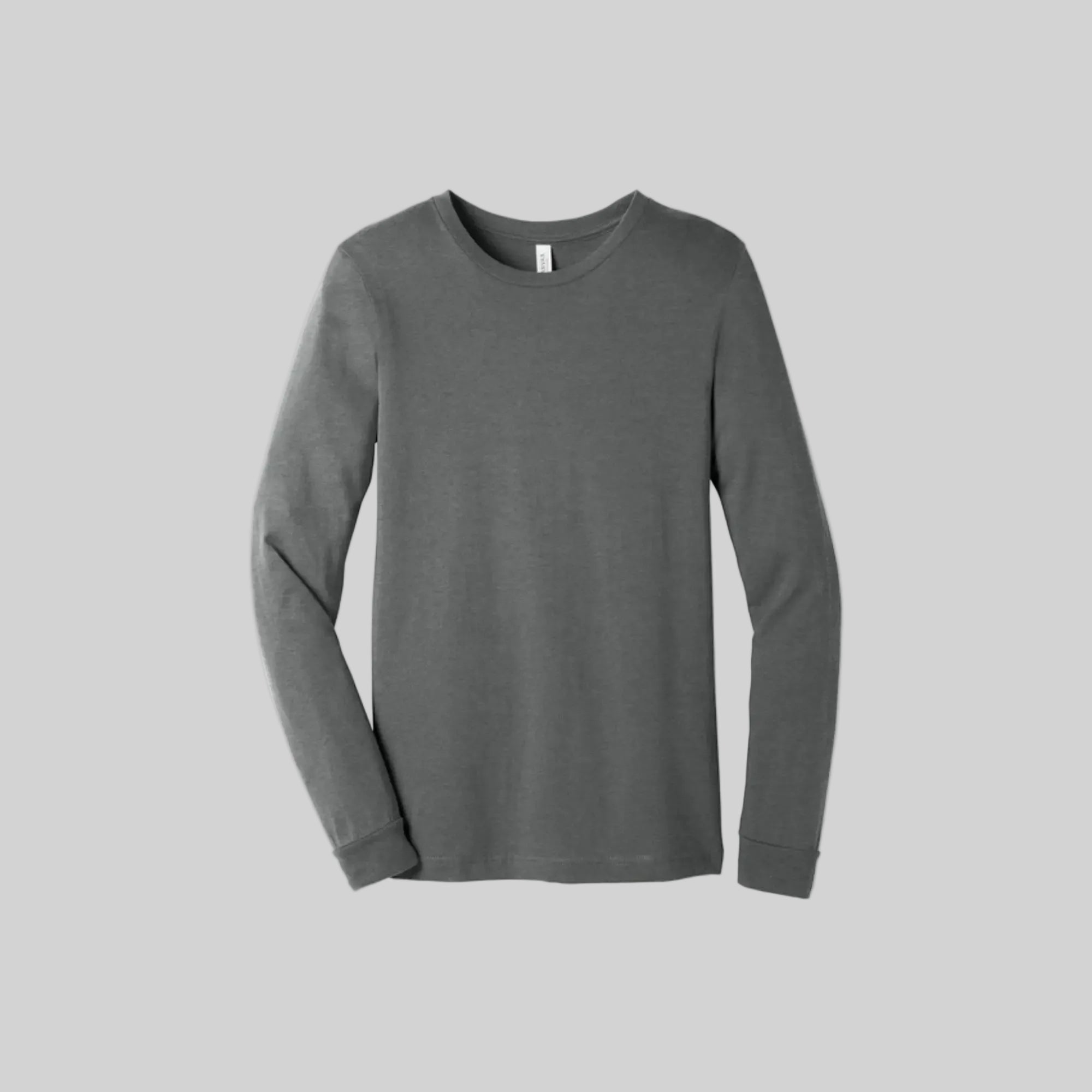 BELLA+CANVAS 3501 Cotton Blend Long Sleeve T-Shirt