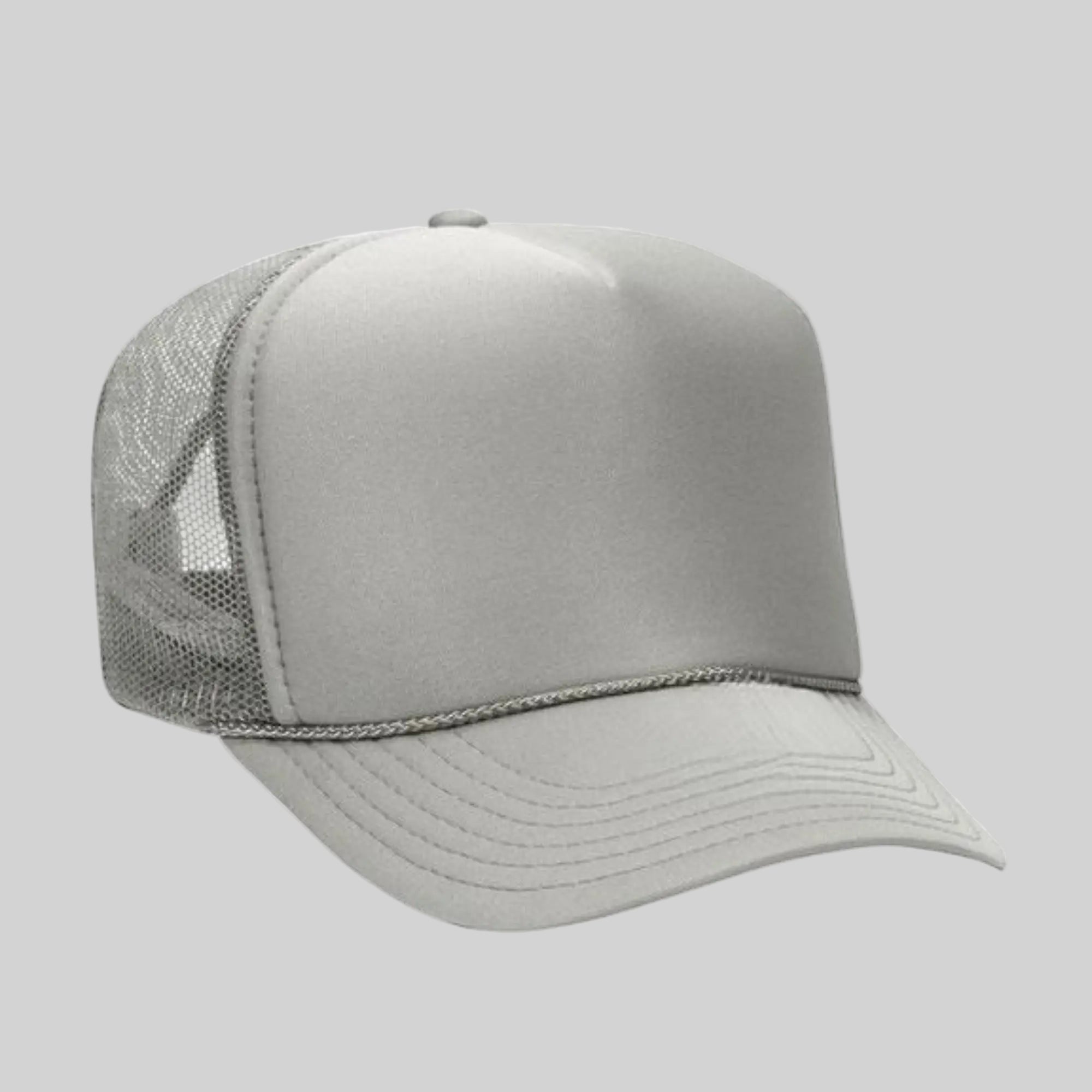 OTTO CAP 5 Panel High Crown Mesh Back Trucker Hat