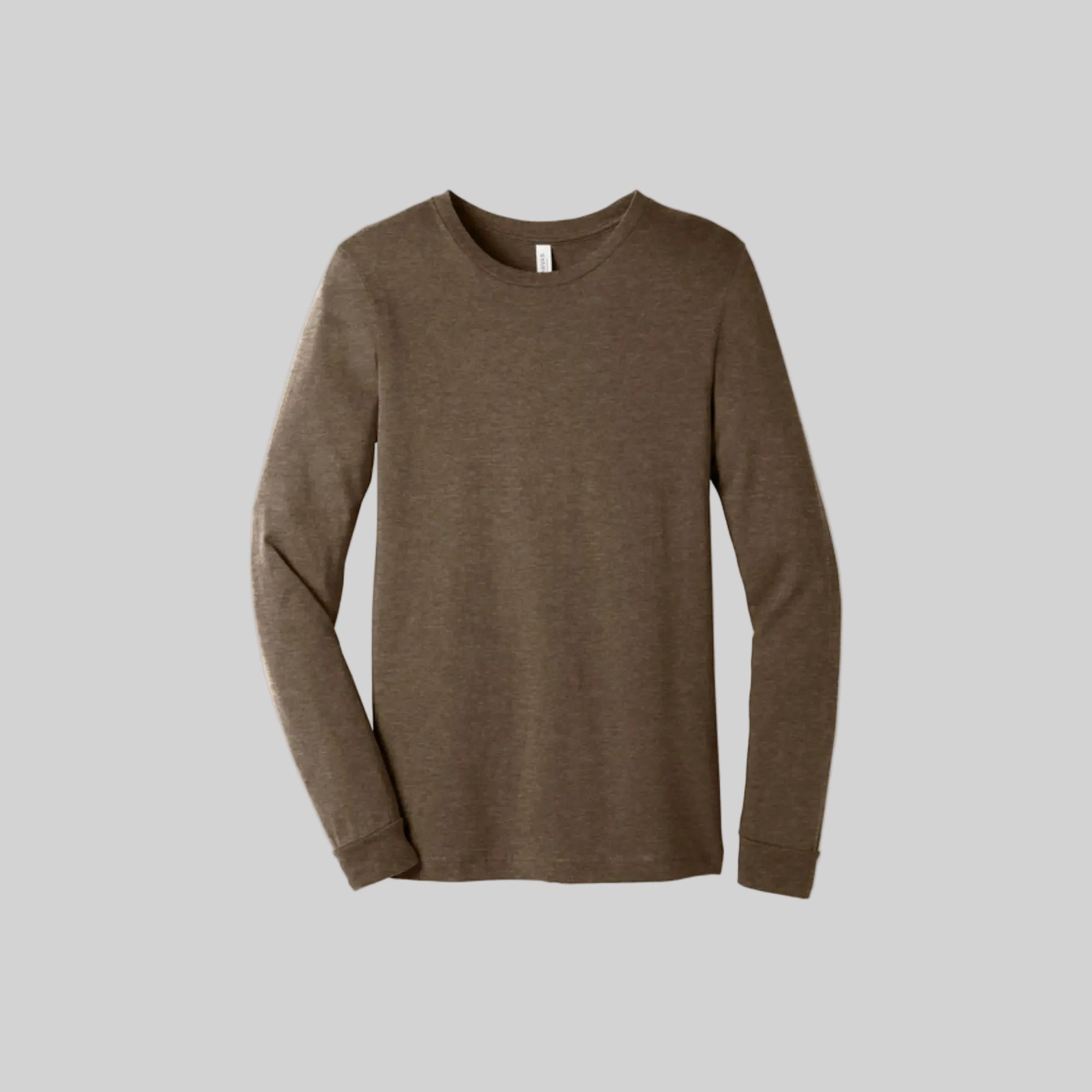 BELLA+CANVAS 3501 Cotton Blend Long Sleeve T-Shirt