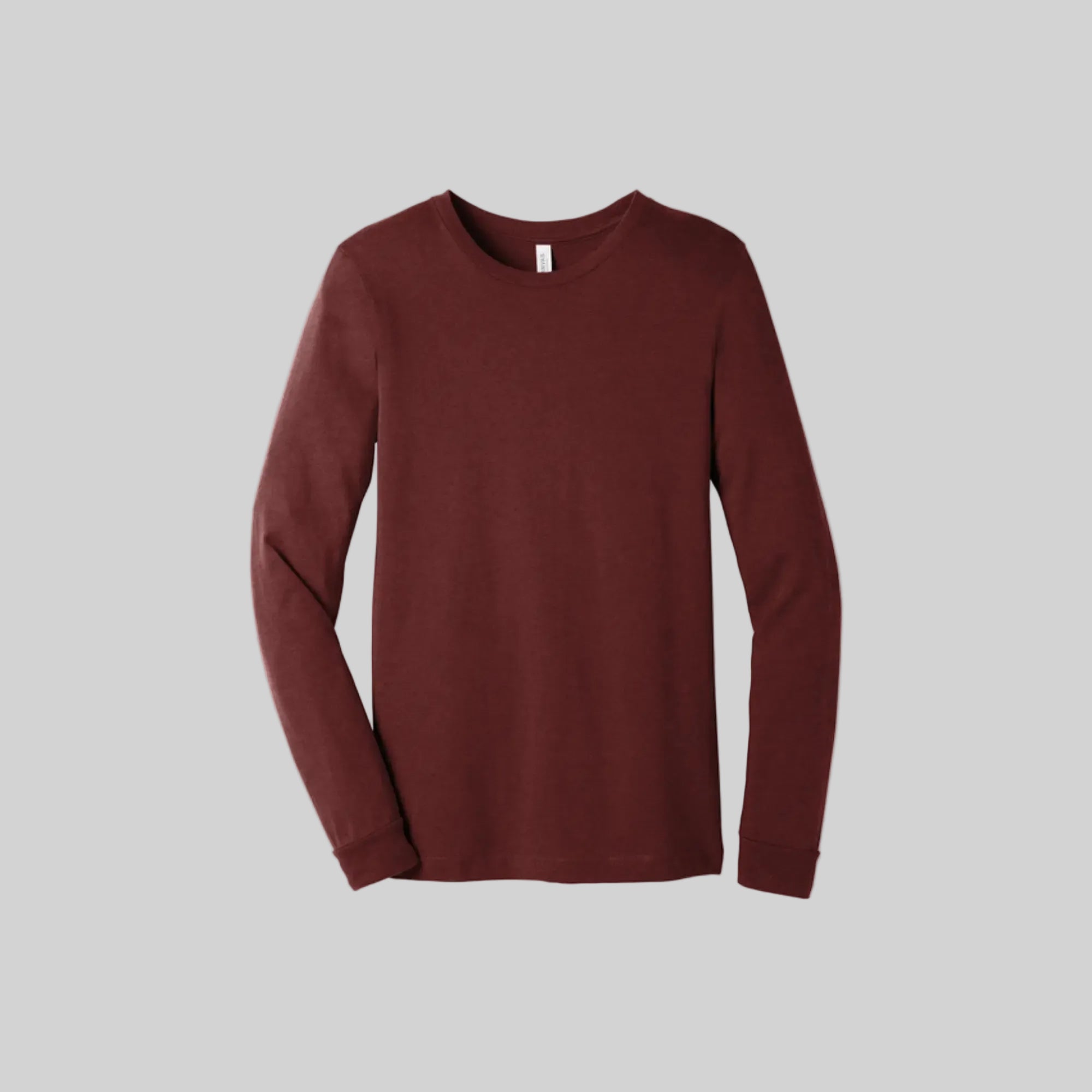 BELLA+CANVAS 3501 Cotton Blend Long Sleeve T-Shirt