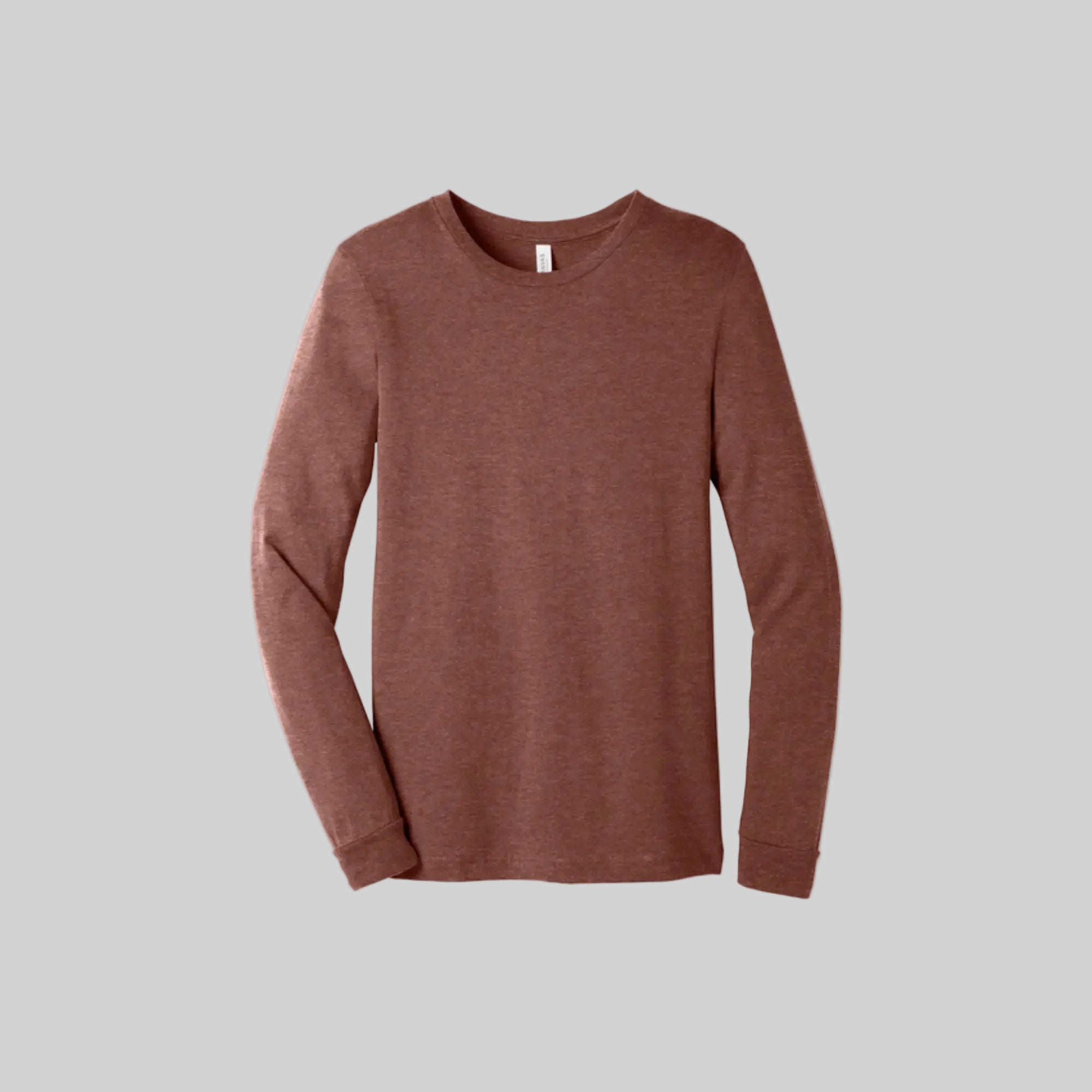 BELLA+CANVAS 3501 Cotton Blend Long Sleeve T-Shirt