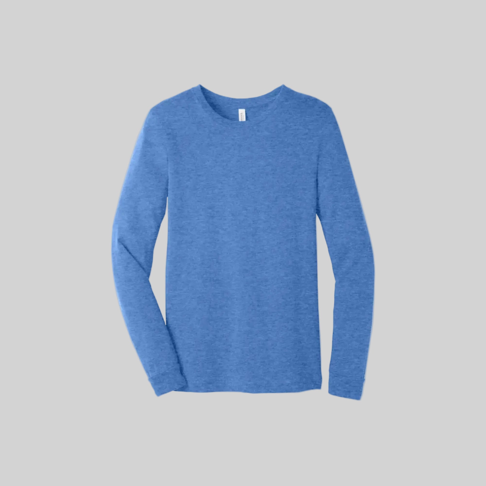 BELLA+CANVAS 3501 Cotton Blend Long Sleeve T-Shirt