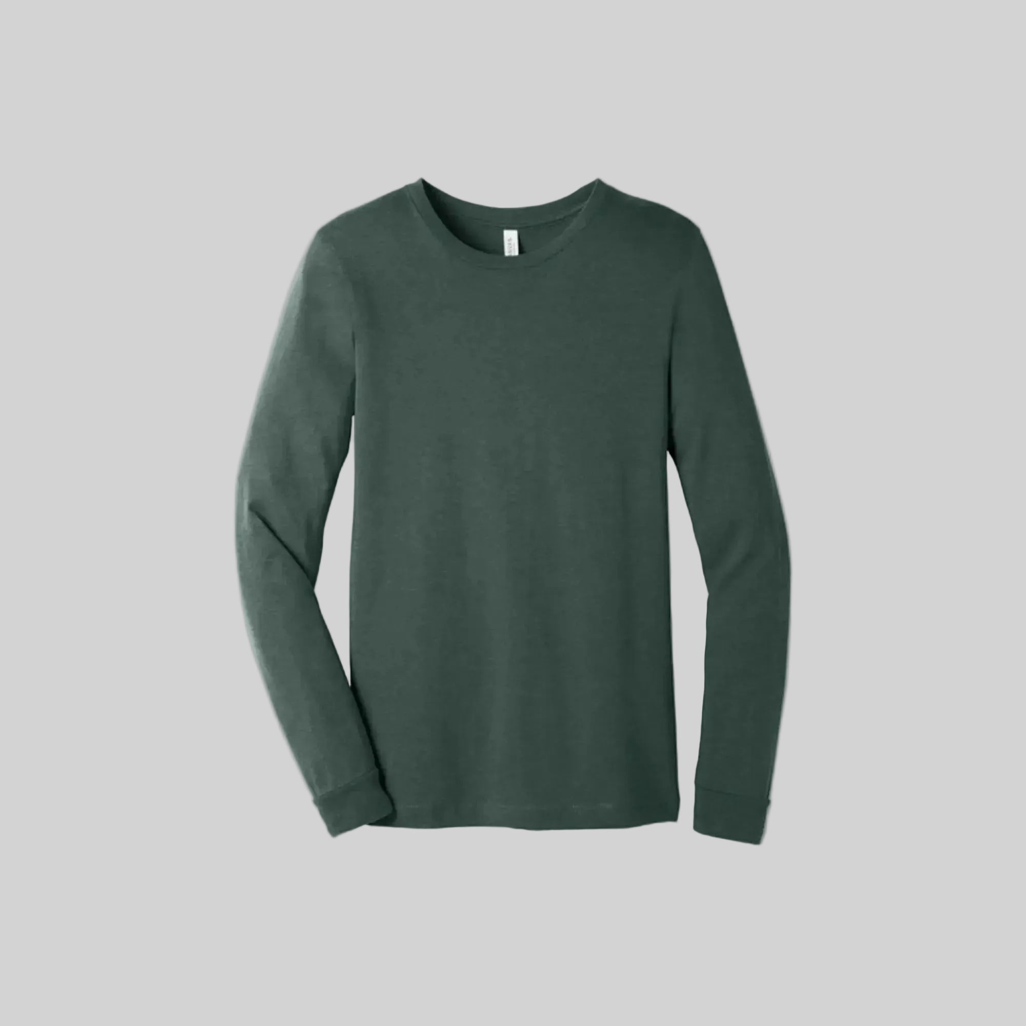 BELLA+CANVAS 3501 Cotton Blend Long Sleeve T-Shirt