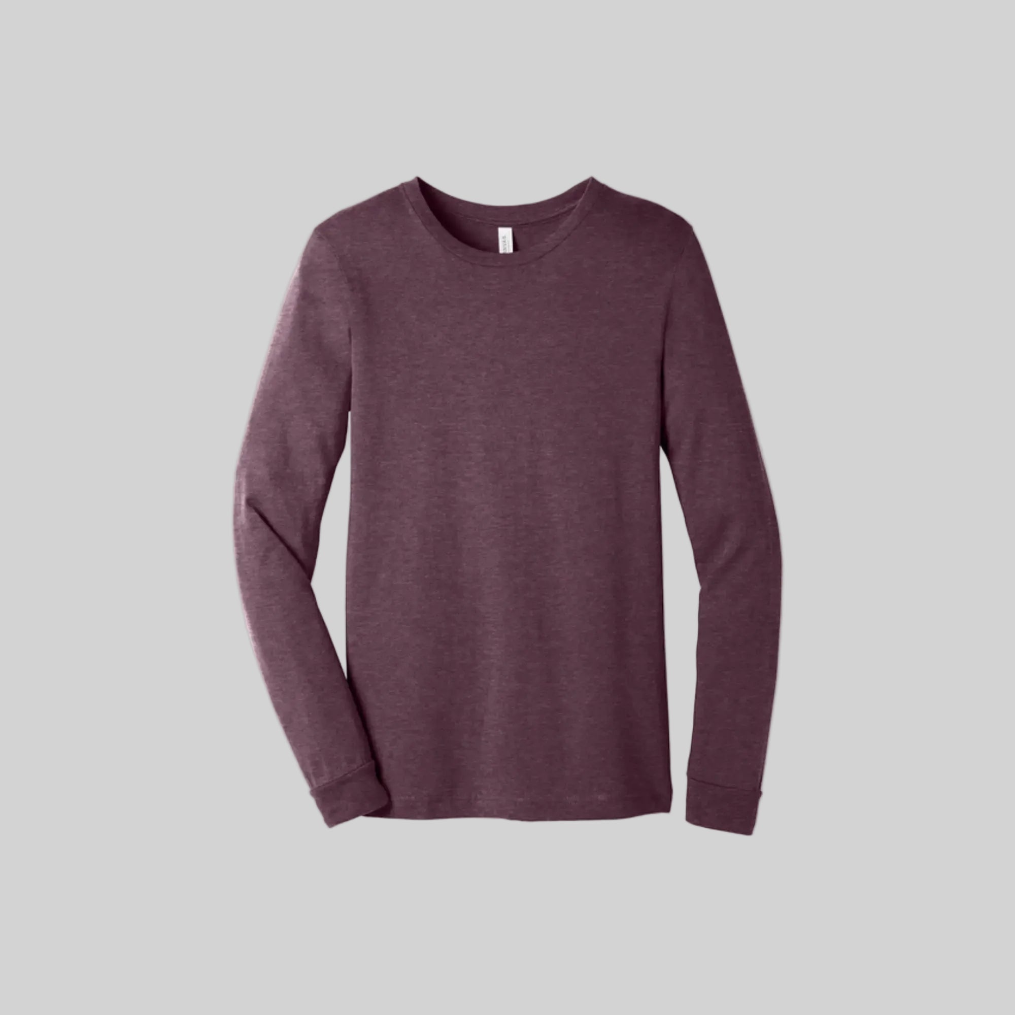 BELLA+CANVAS 3501 Cotton Blend Long Sleeve T-Shirt