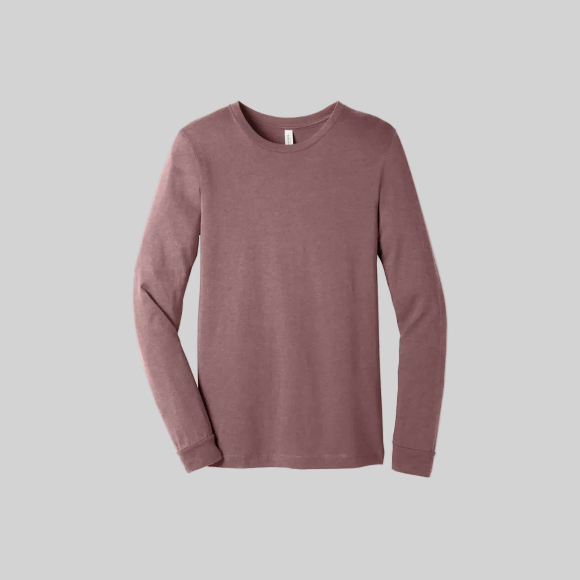 BELLA+CANVAS 3501 Cotton Blend Long Sleeve T-Shirt