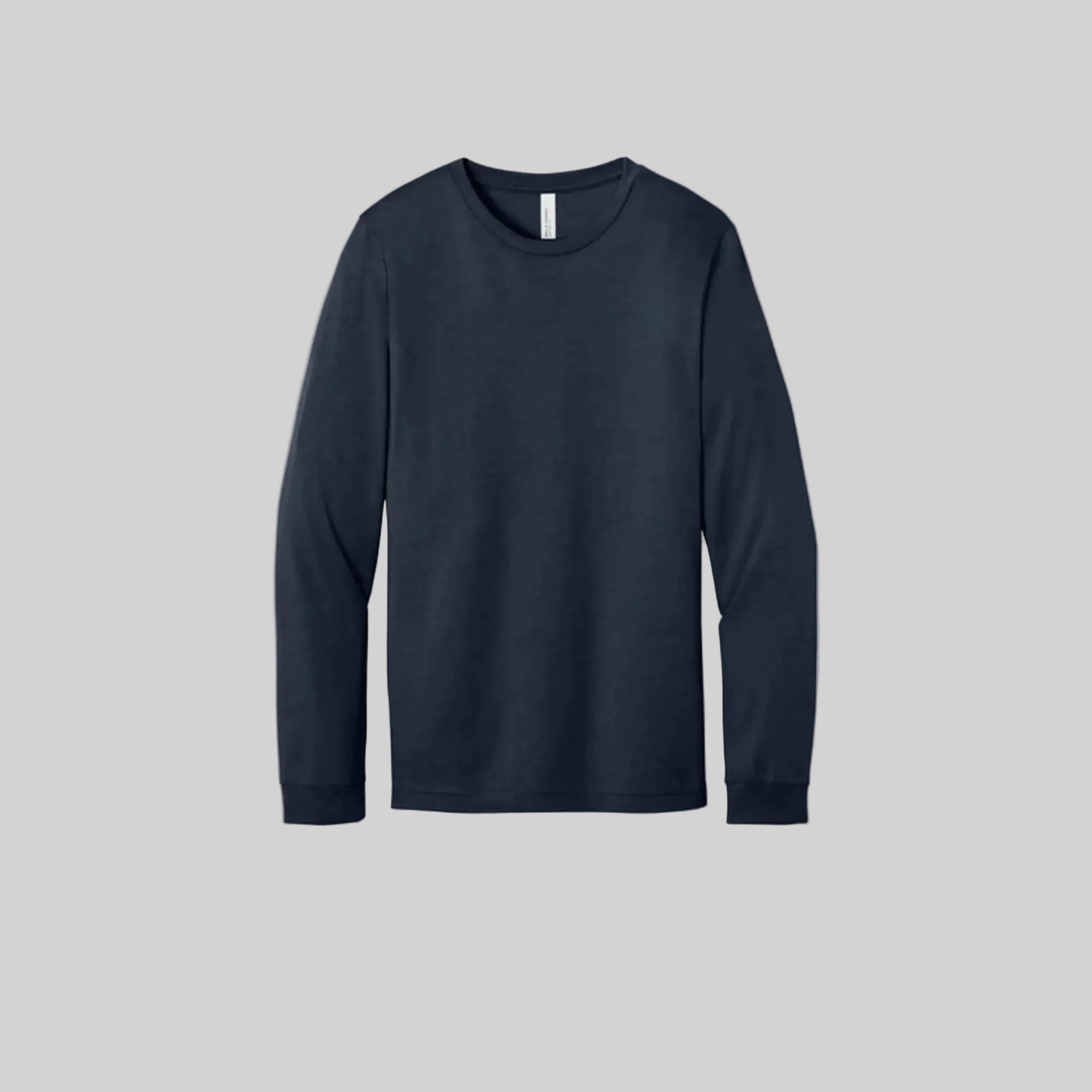BELLA+CANVAS 3501 Cotton Blend Long Sleeve T-Shirt