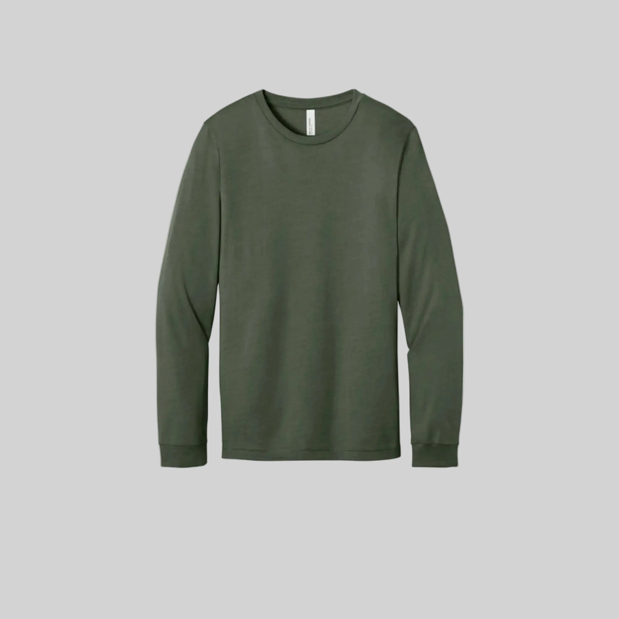 BELLA+CANVAS 3501 Cotton Blend Long Sleeve T-Shirt