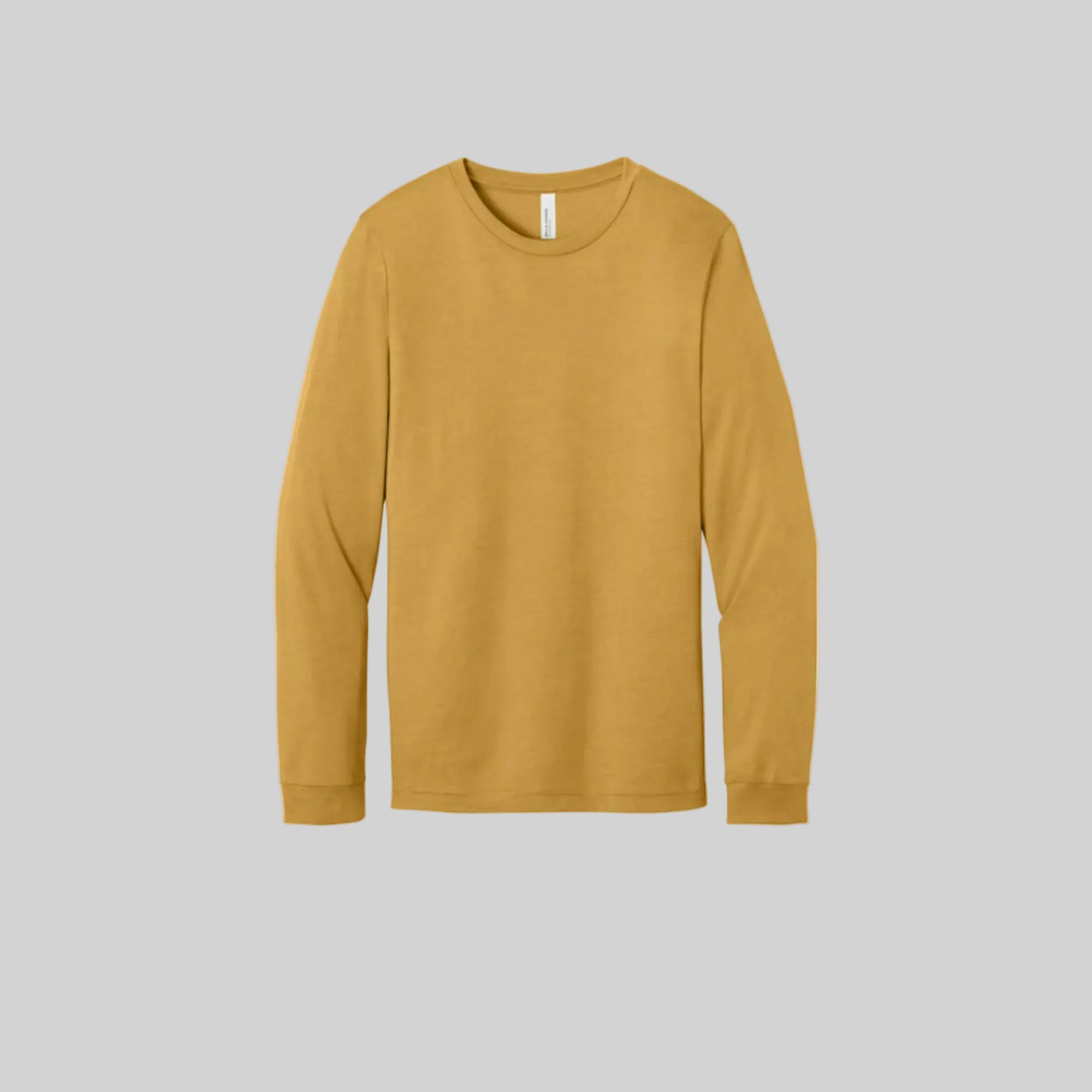 BELLA+CANVAS 3501 Cotton Blend Long Sleeve T-Shirt