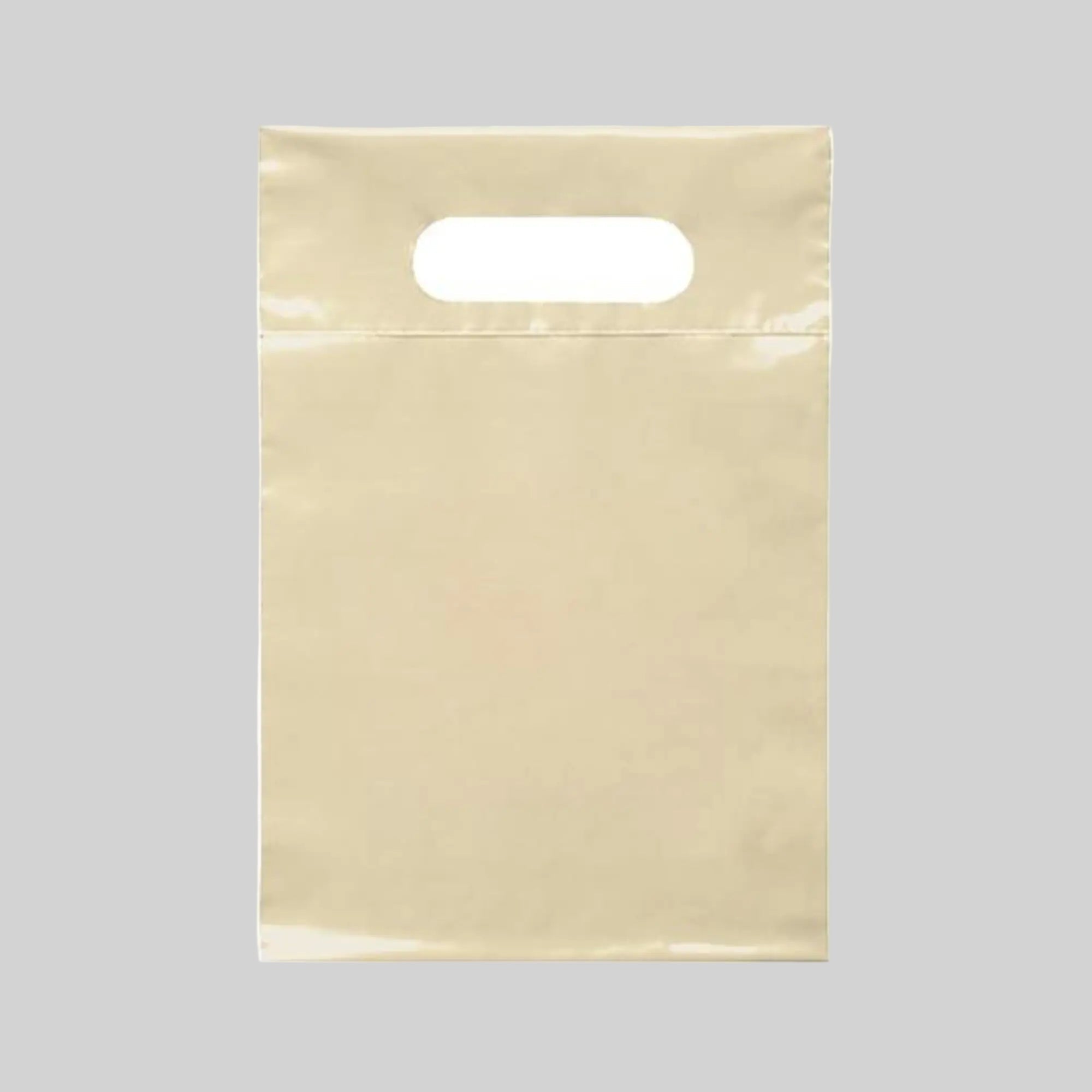 Small Die Cut Plastic Carry Bags