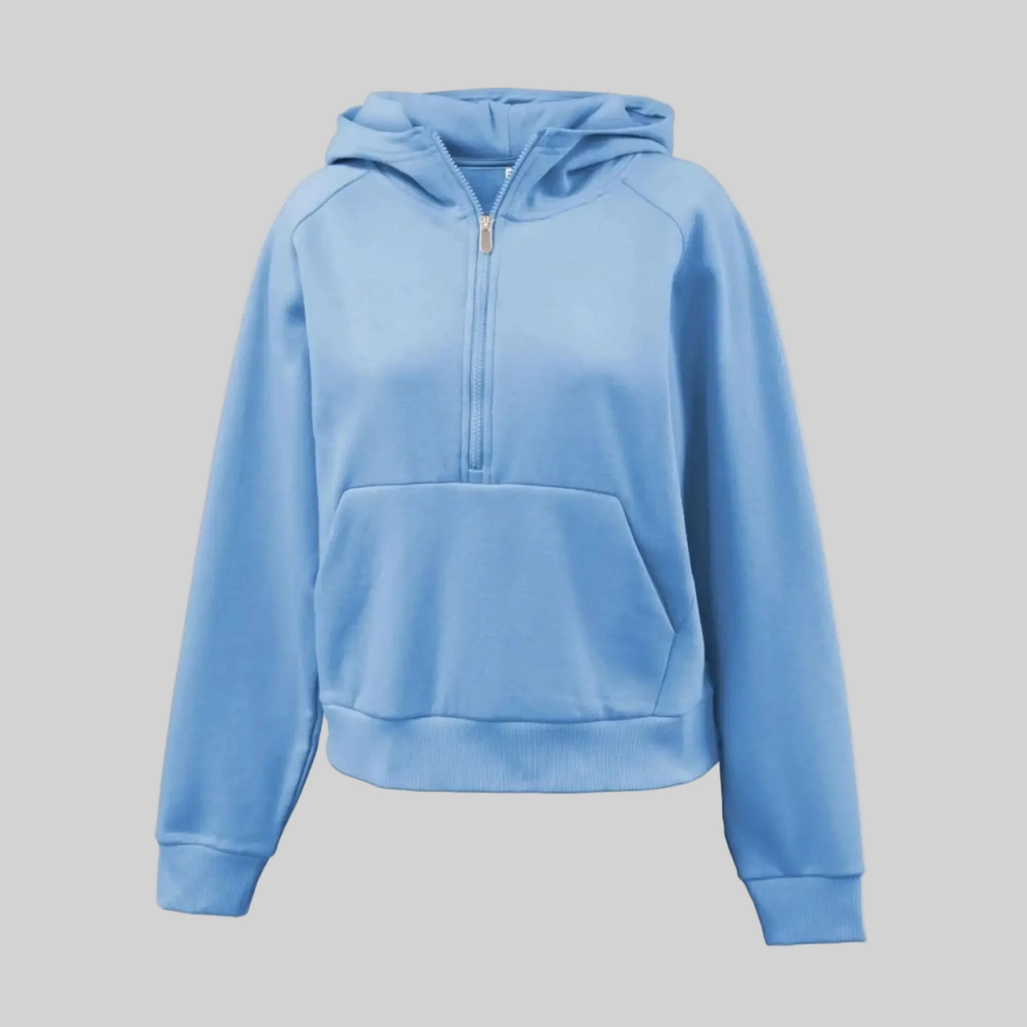 Pennant Women's Half-Zip Fleece Hoodie