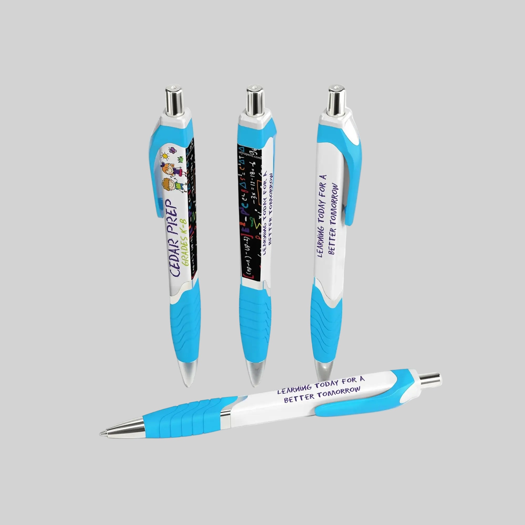 Performance Pen Squared Tropical Square Barrel Ballpoint Pen