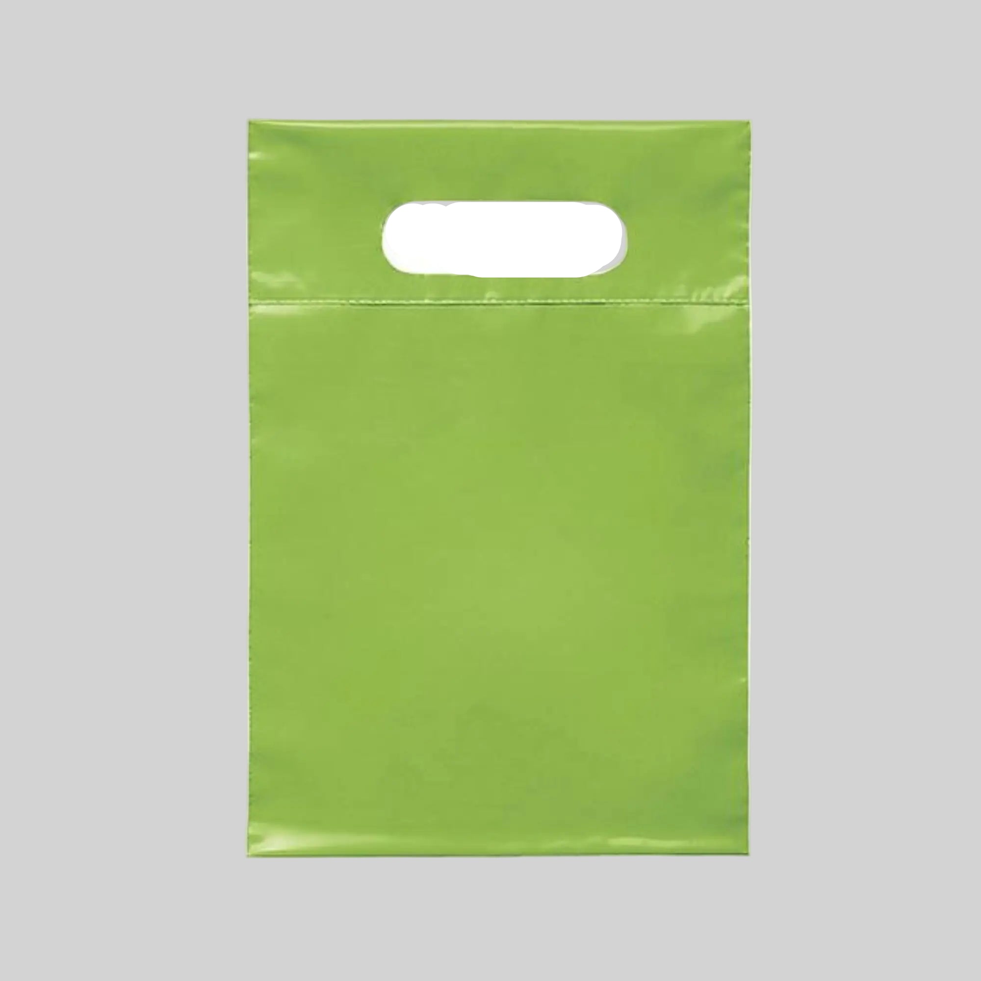 Small Die Cut Plastic Carry Bags