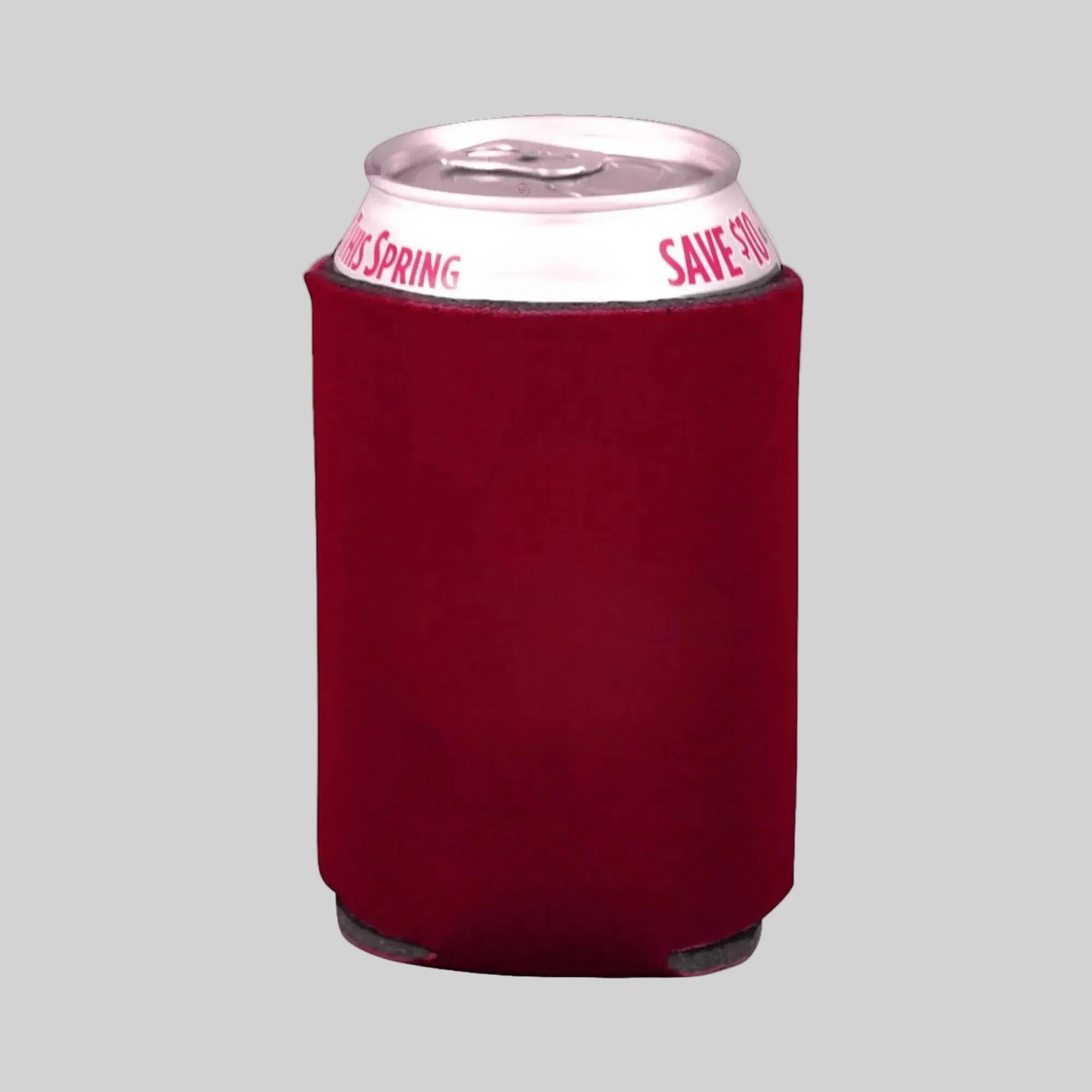 Custom Logo Screen Printed Foam Koozies