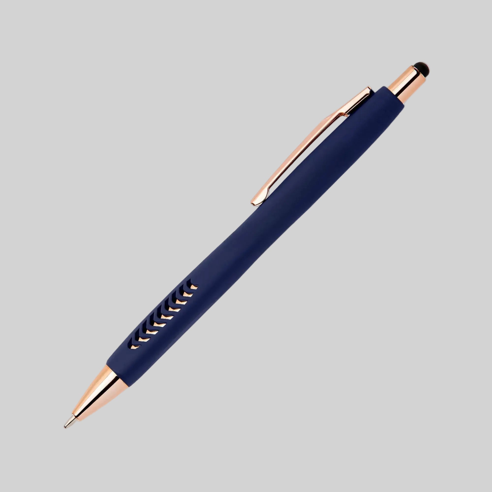 Avalon Rose Gold Soft-Touch Stylus Ballpoint Pen