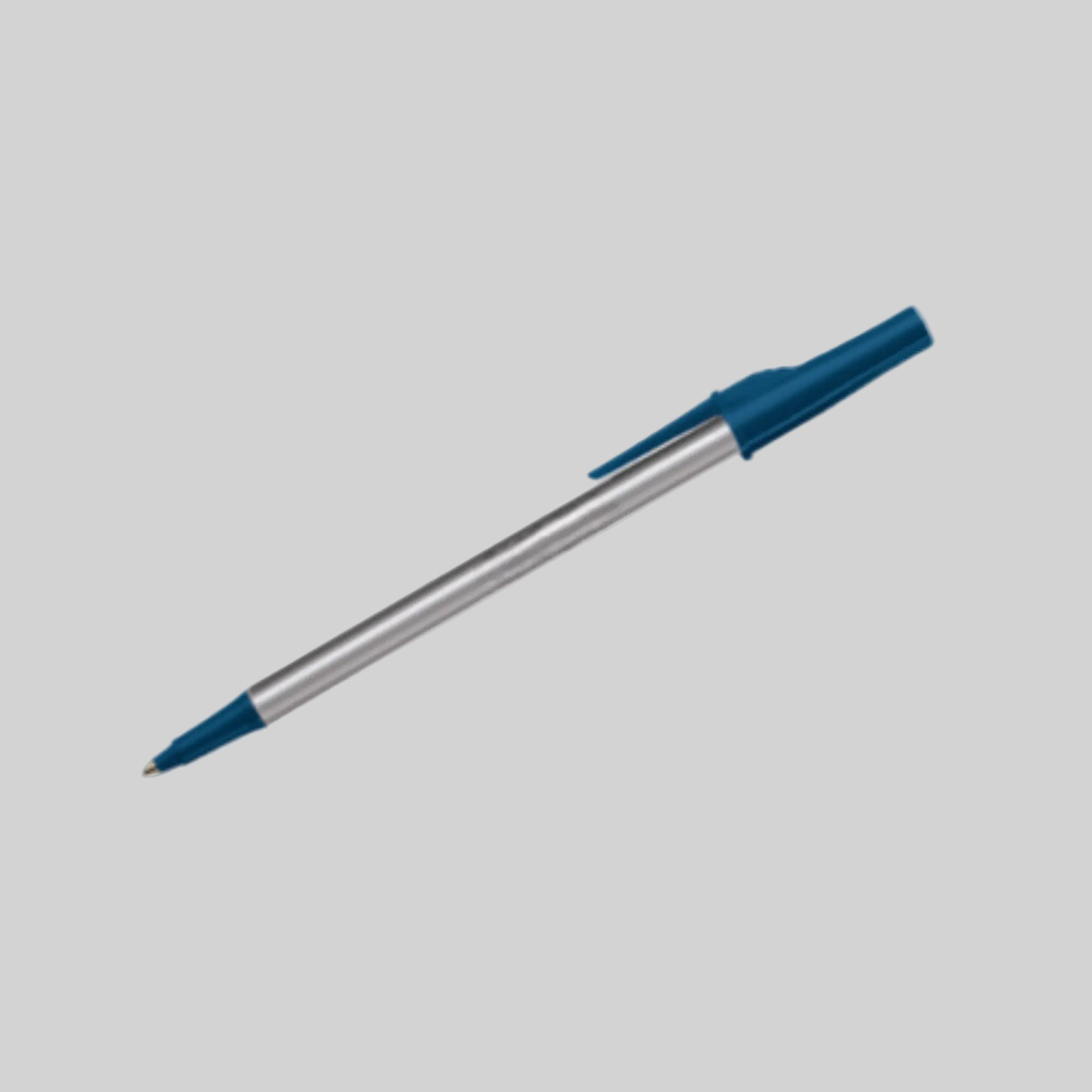 Papermate Write Bros Stick Pen - Silver Barrel