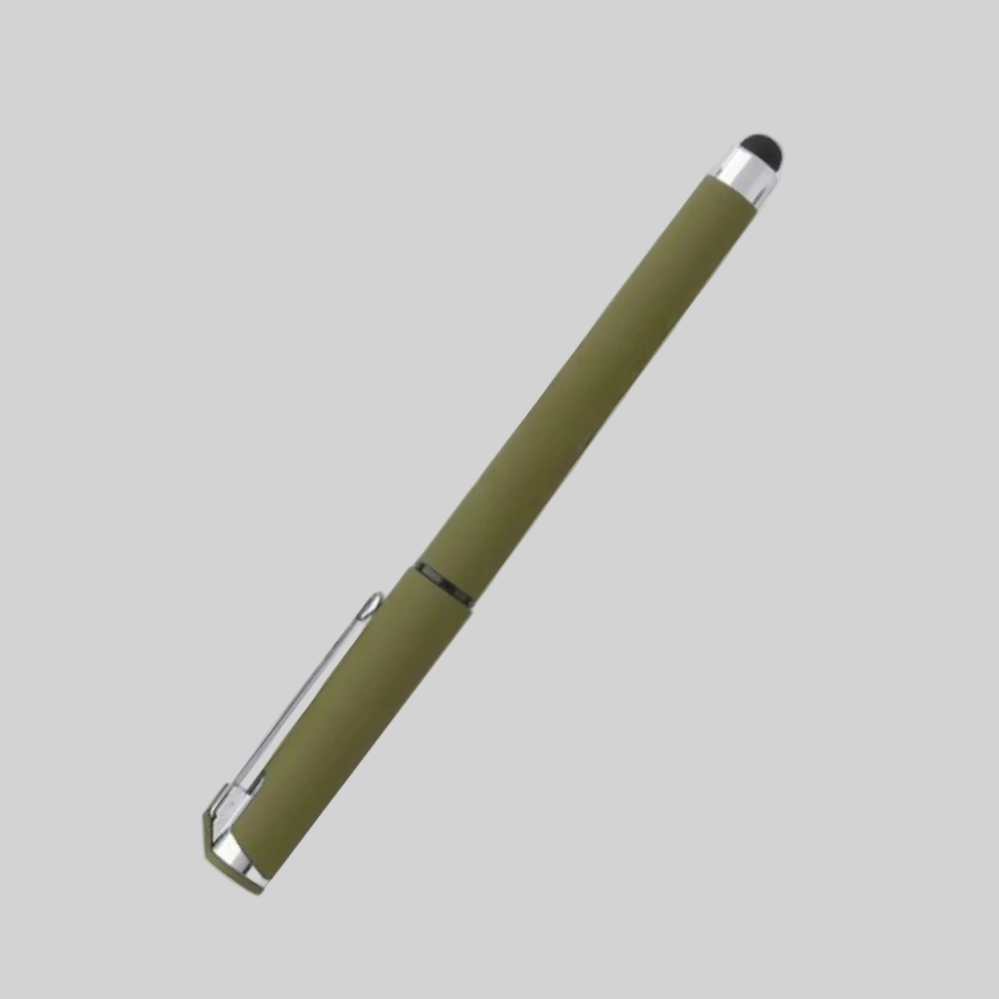 Recycled ABS Soft-Touch Stylus Ballpoint Pen
